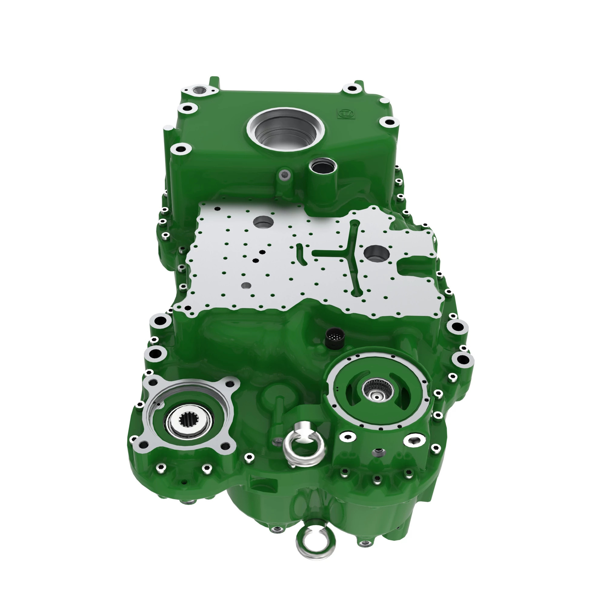 John Deere Transmission Rear Housing for without Lockup Torque Converter - AT379636