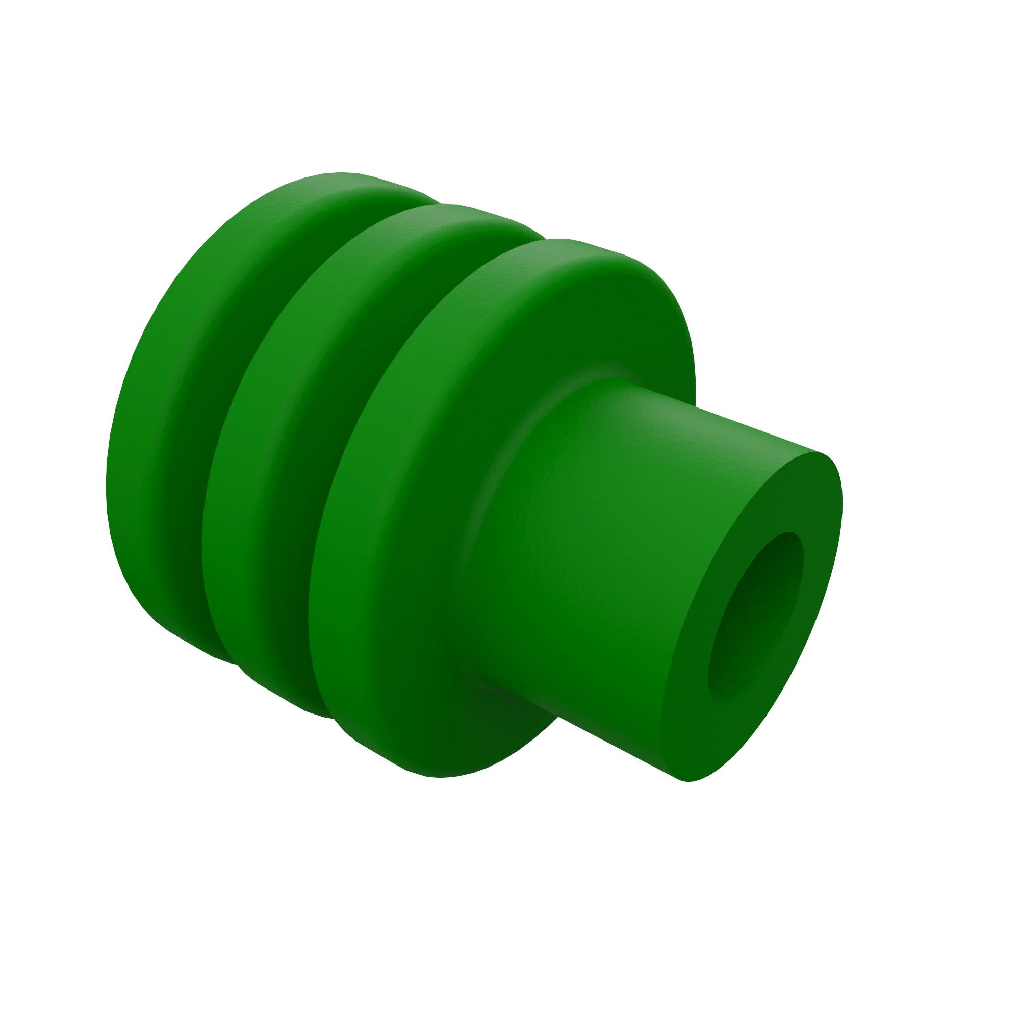 John Deere Green Electrical Connector Cable Seal - 57M10489