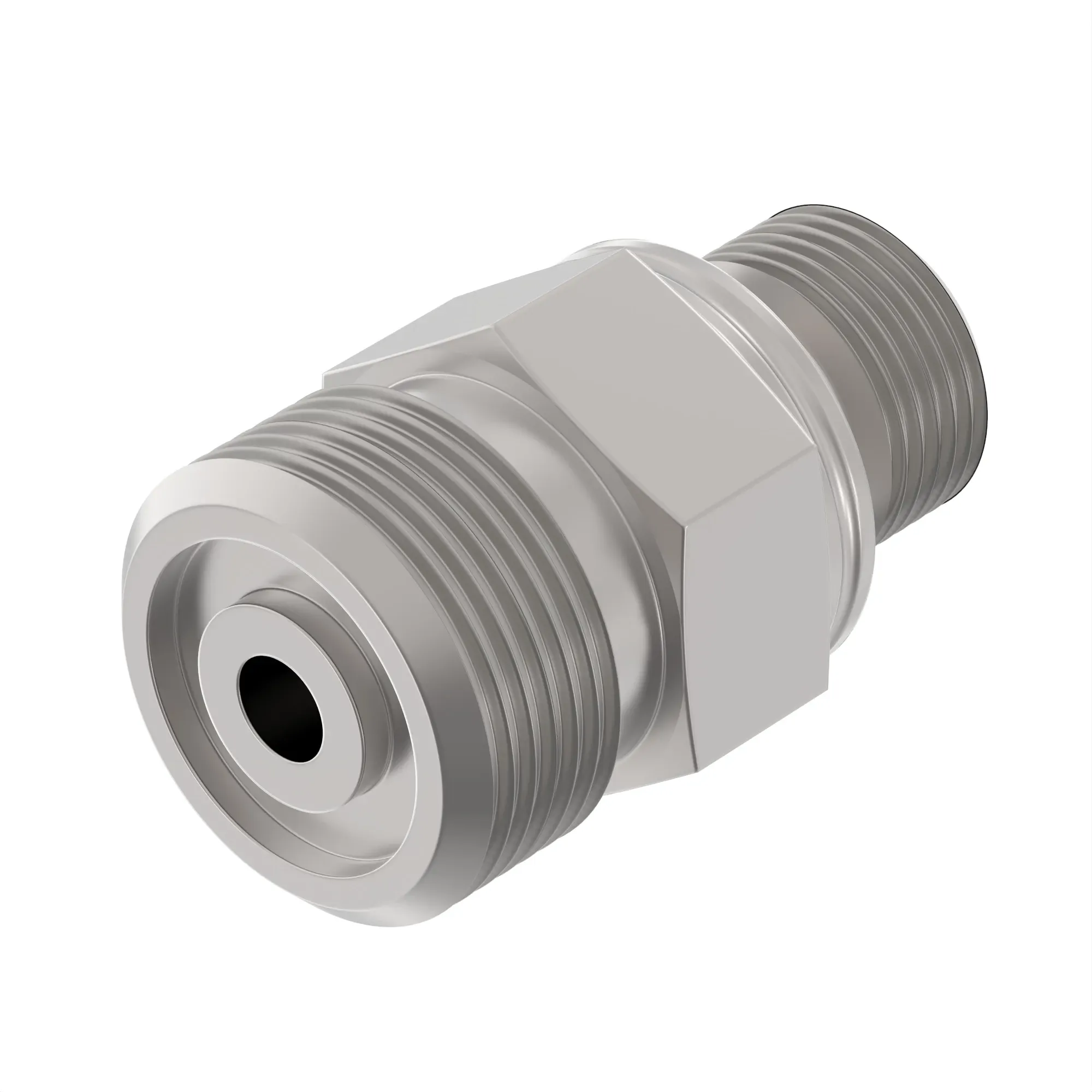FITTING, M12 X -06 ORFS W/O O-RINGS