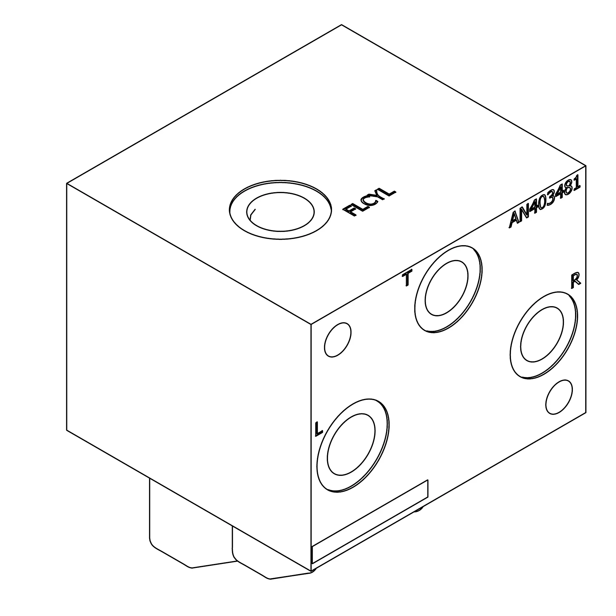 John Deere Control Valve - AN401128