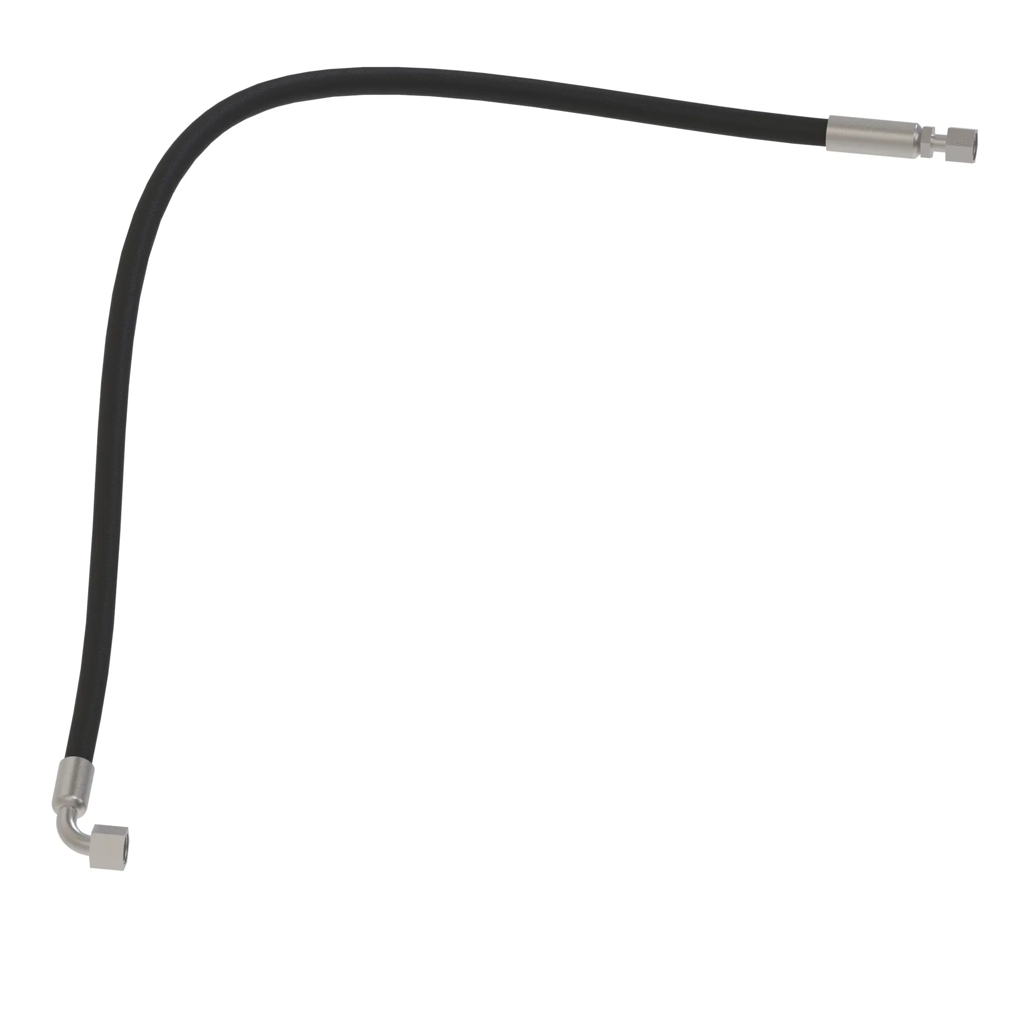 John Deere Front Differential Lock Hydraulic Hose - AT415562