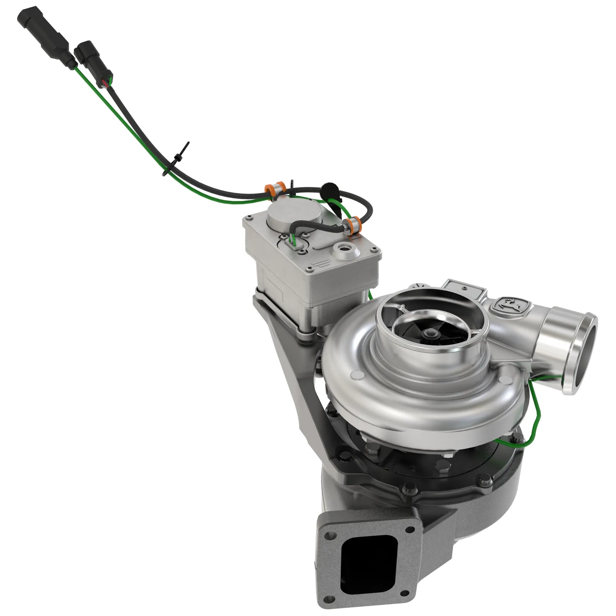John Deere Turbocharger, Titanium Wheel - DZ108117