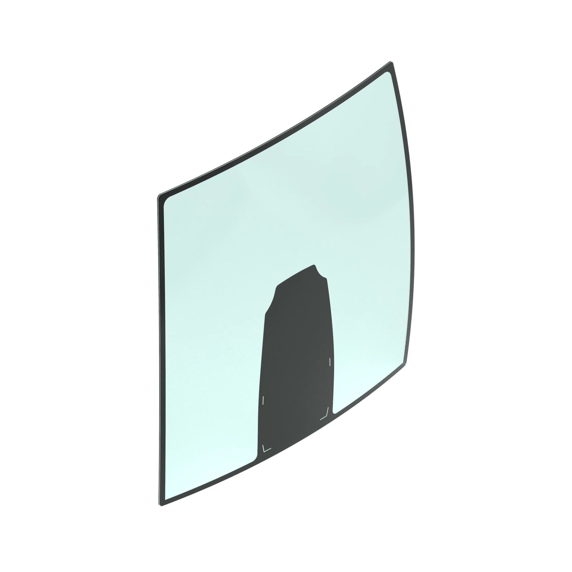 John Deere Front Laminated Windshield - R555411