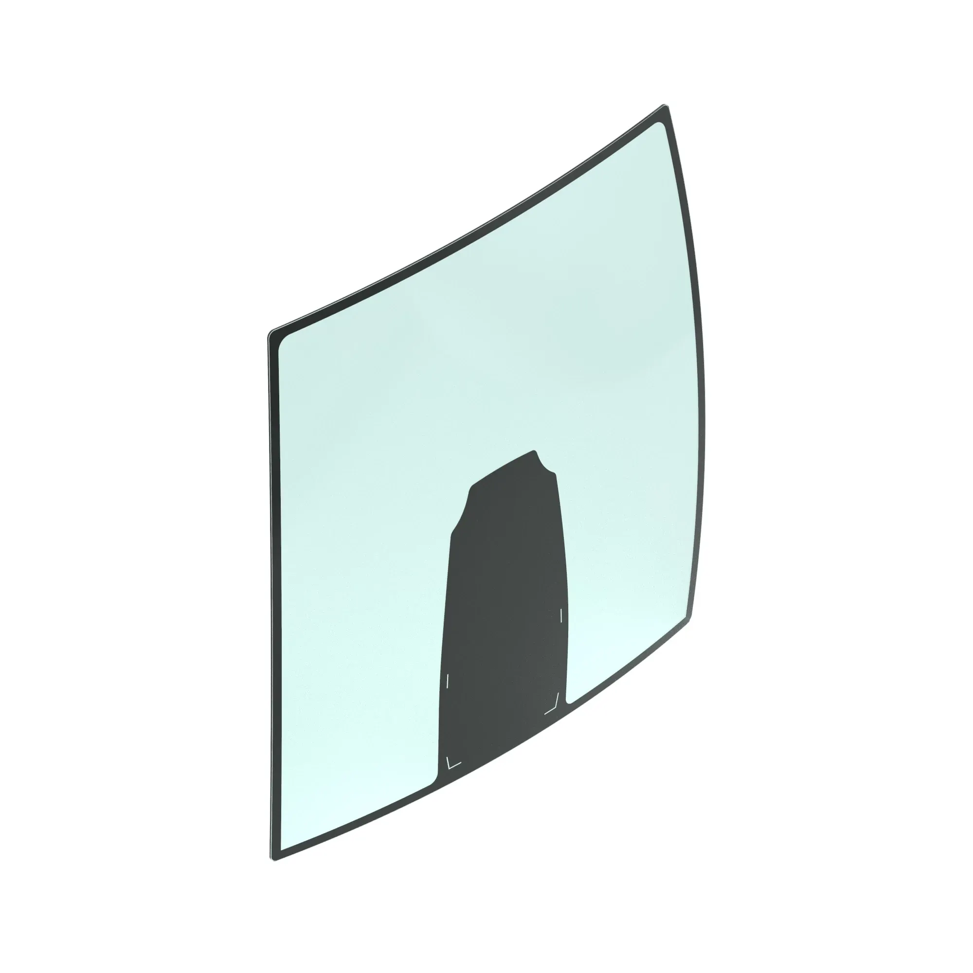 John Deere Front Laminated Windshield - R555411