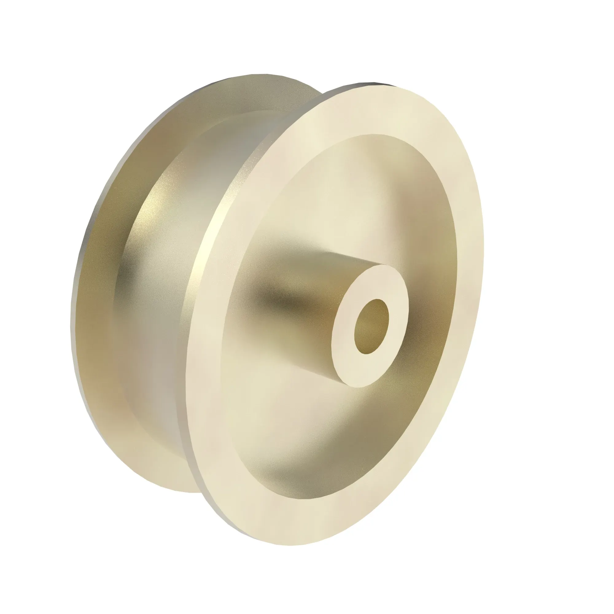 Sheave, Welded Flat Idler W/Bearing