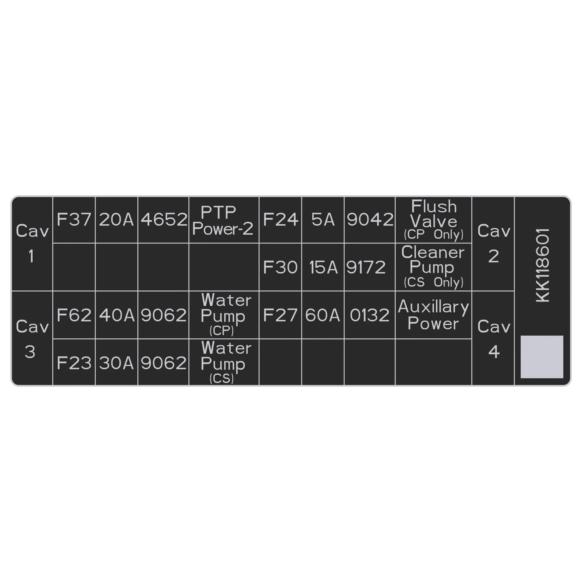 John Deere Label - KK118601