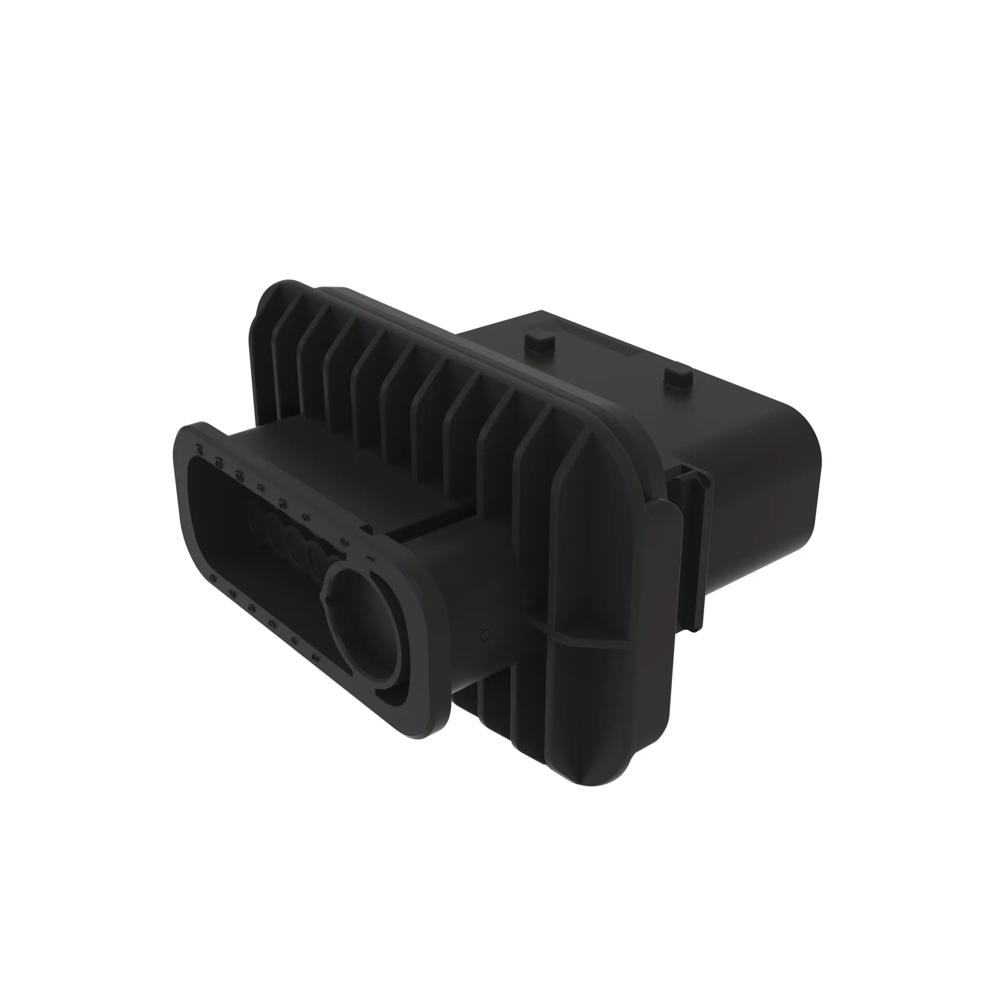 CONN TYCO HDSCNET+ 14W MS BLK PLSTC