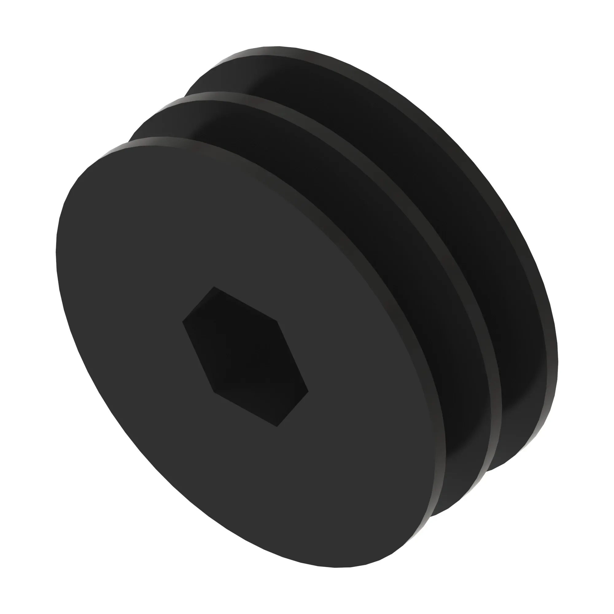 PULLEY, 3.5" DRIVEN (HEX)