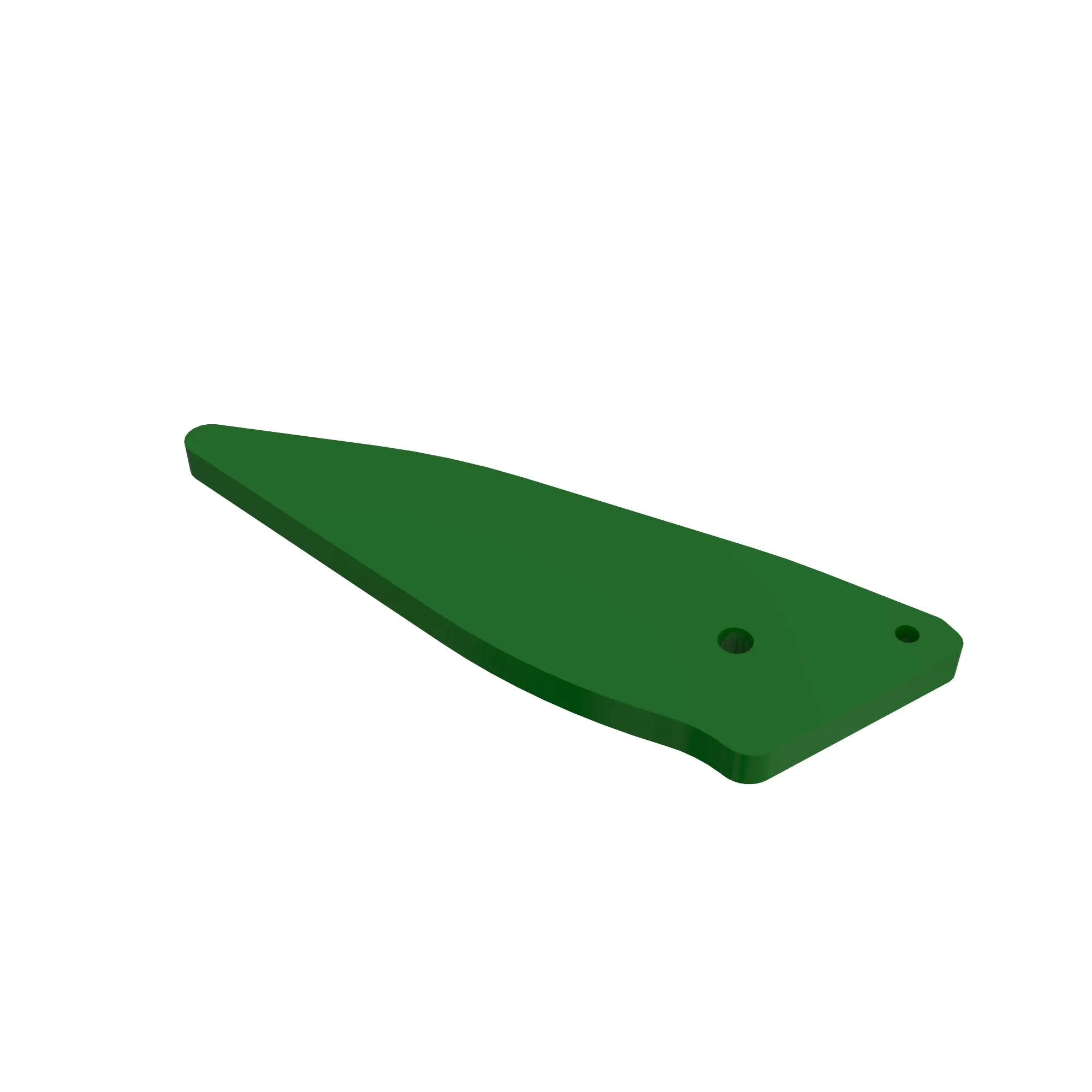 John Deere Crop Divider Show Toe-Break Away Plate - CXT30001