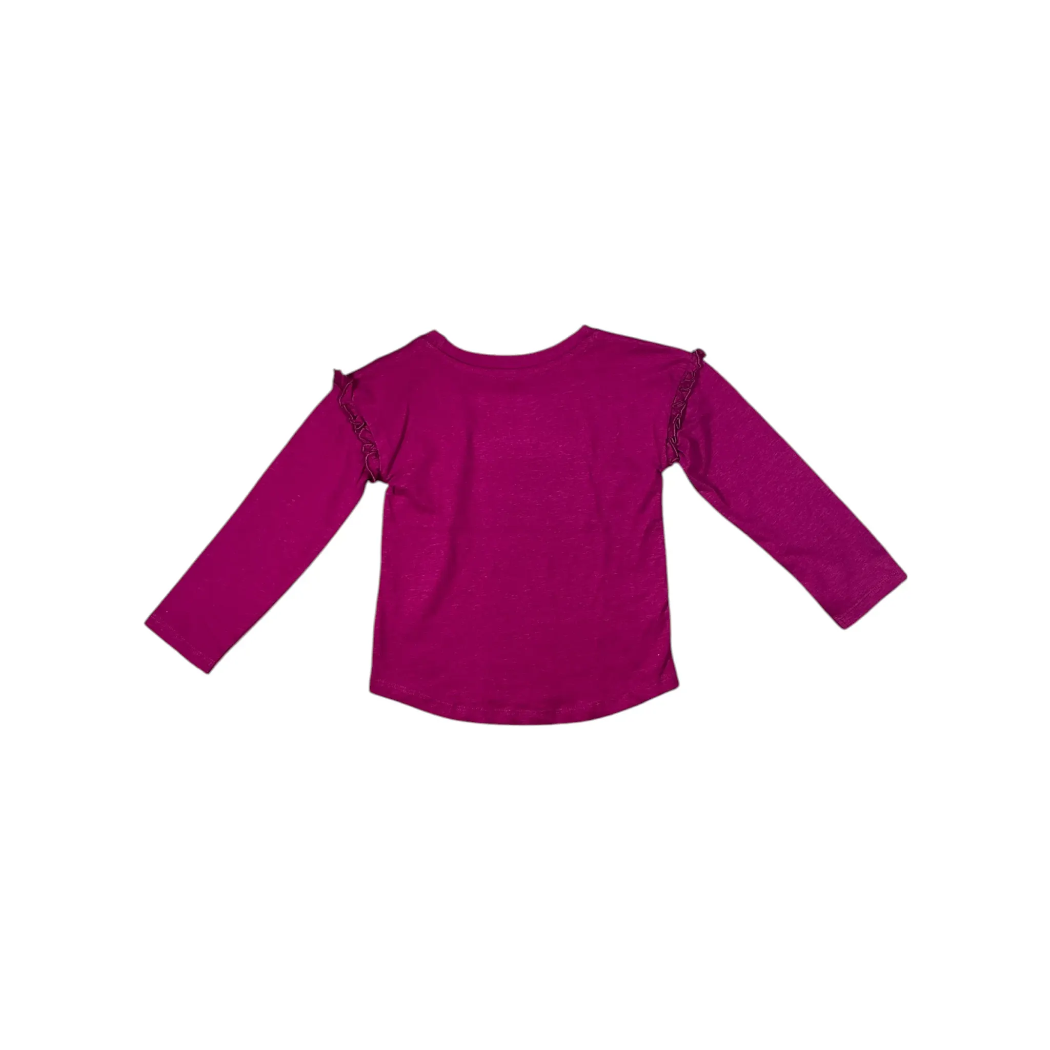 Toddler Chickens and Flowers Long Sleeve T-Shirt