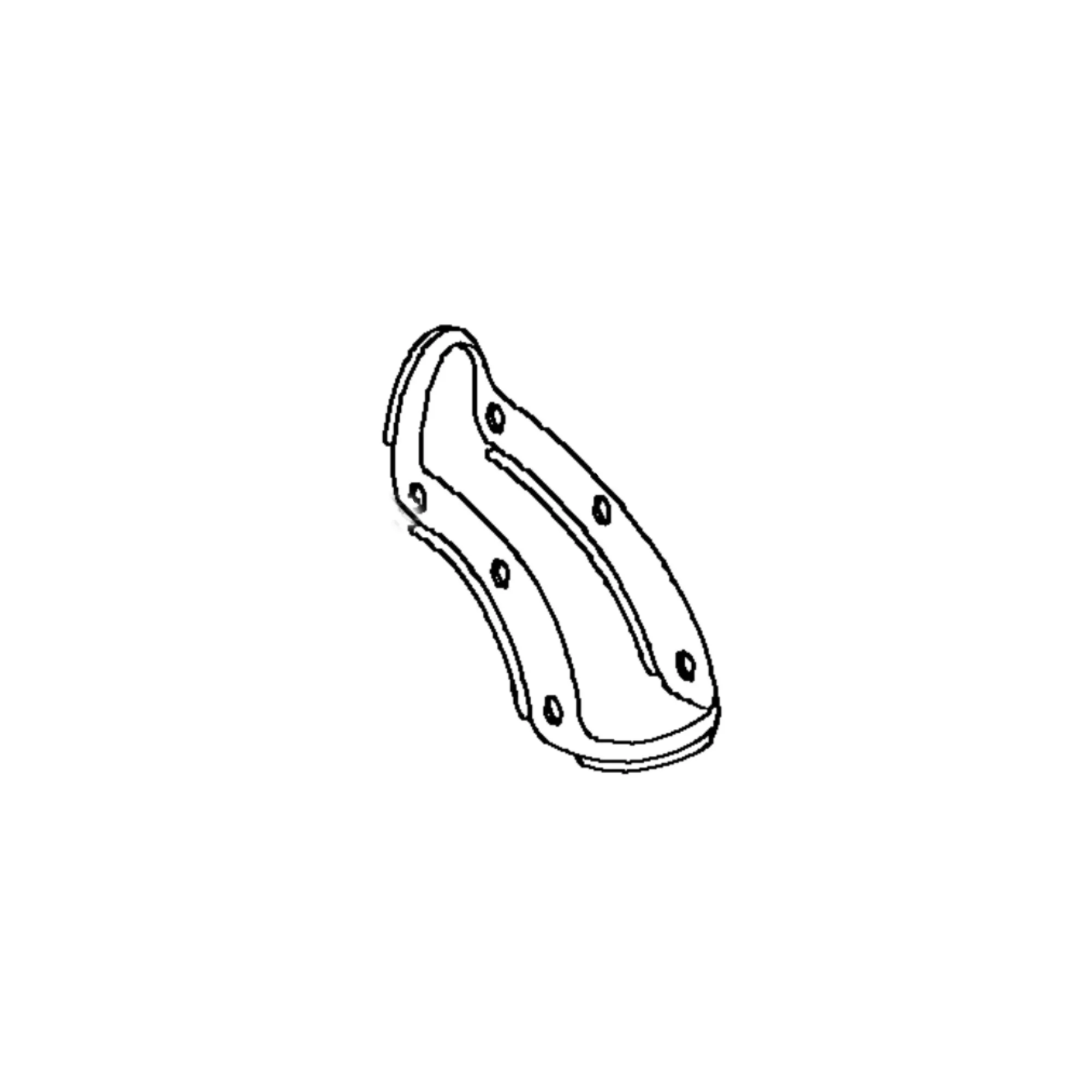 John Deere Upper Heat Shield - TTDC221705
