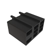 DELTA 6200 9W F UNSLD BLK PLSTC
