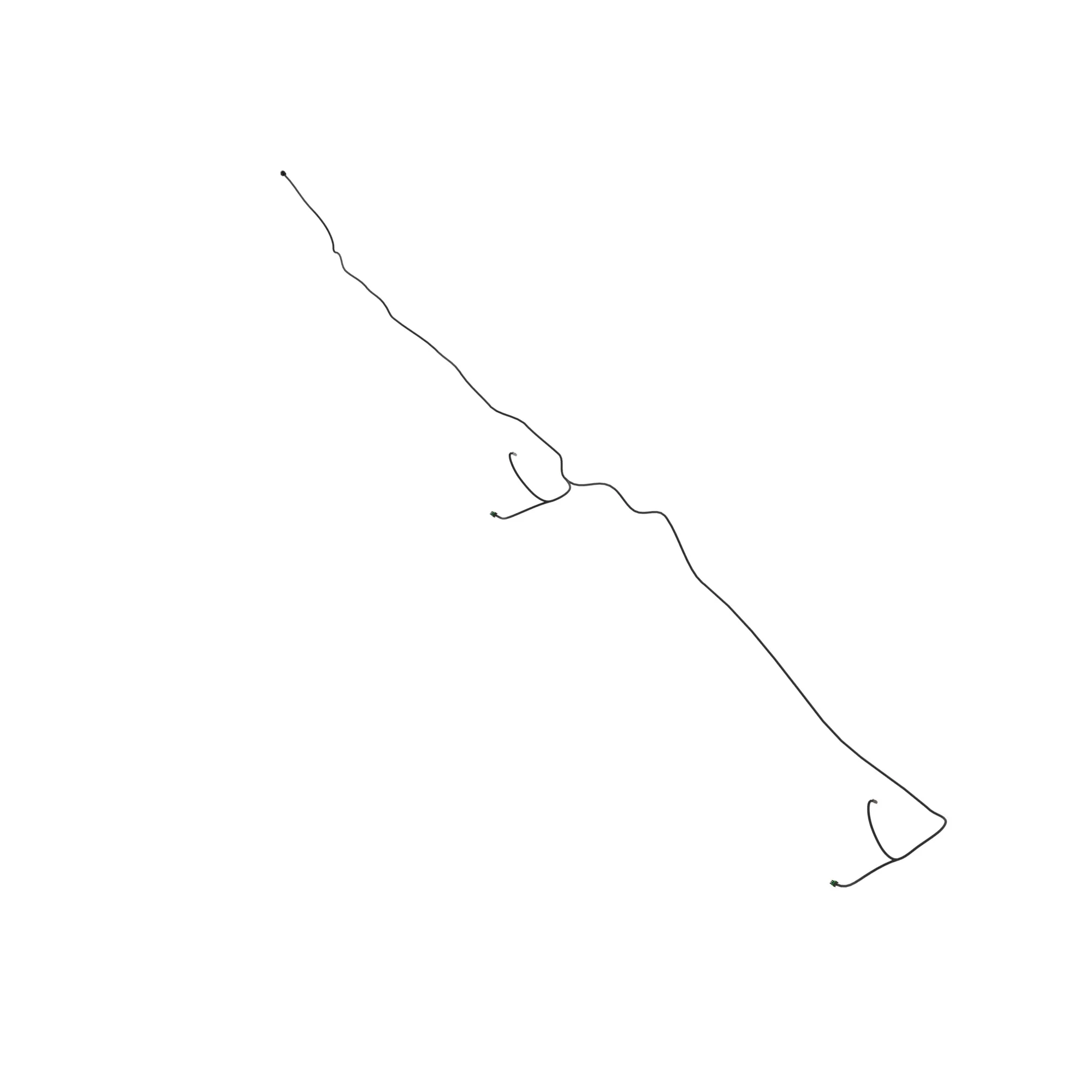 WIRING HARNESS, WING HARNESS 64'-69