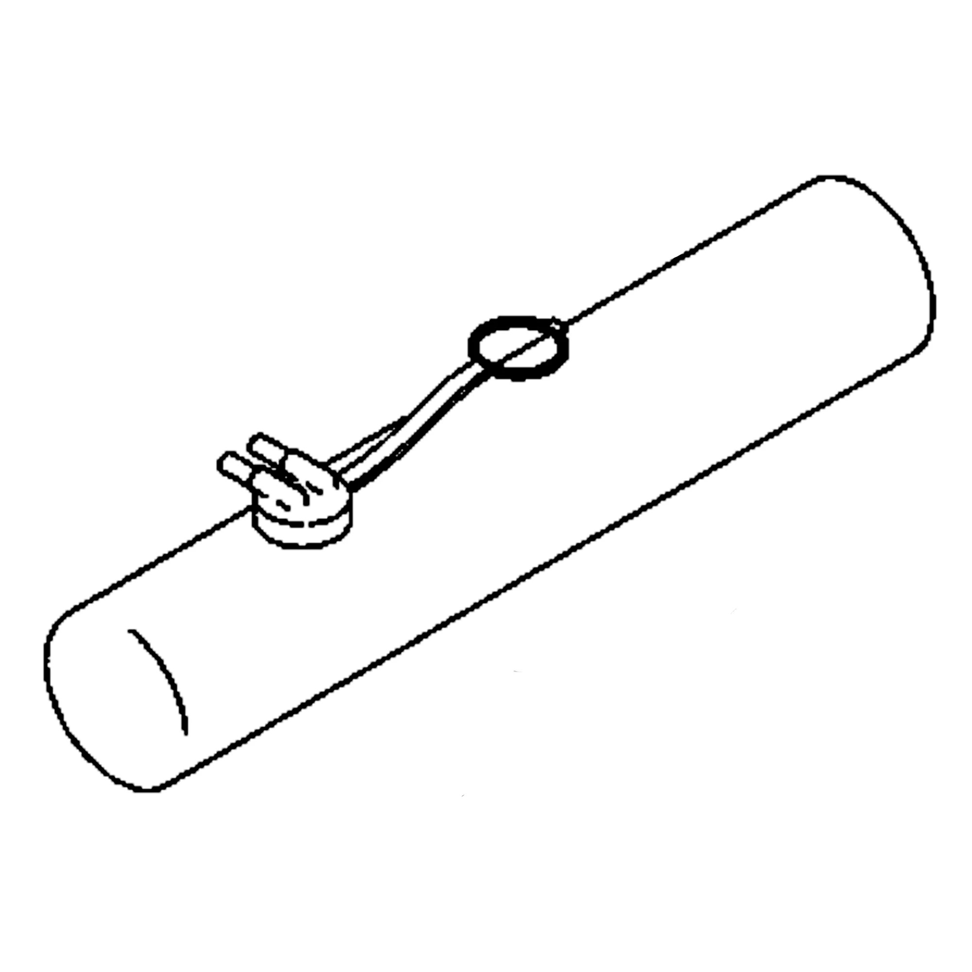 John Deere Radiator Coolant Reservoir - AN191659