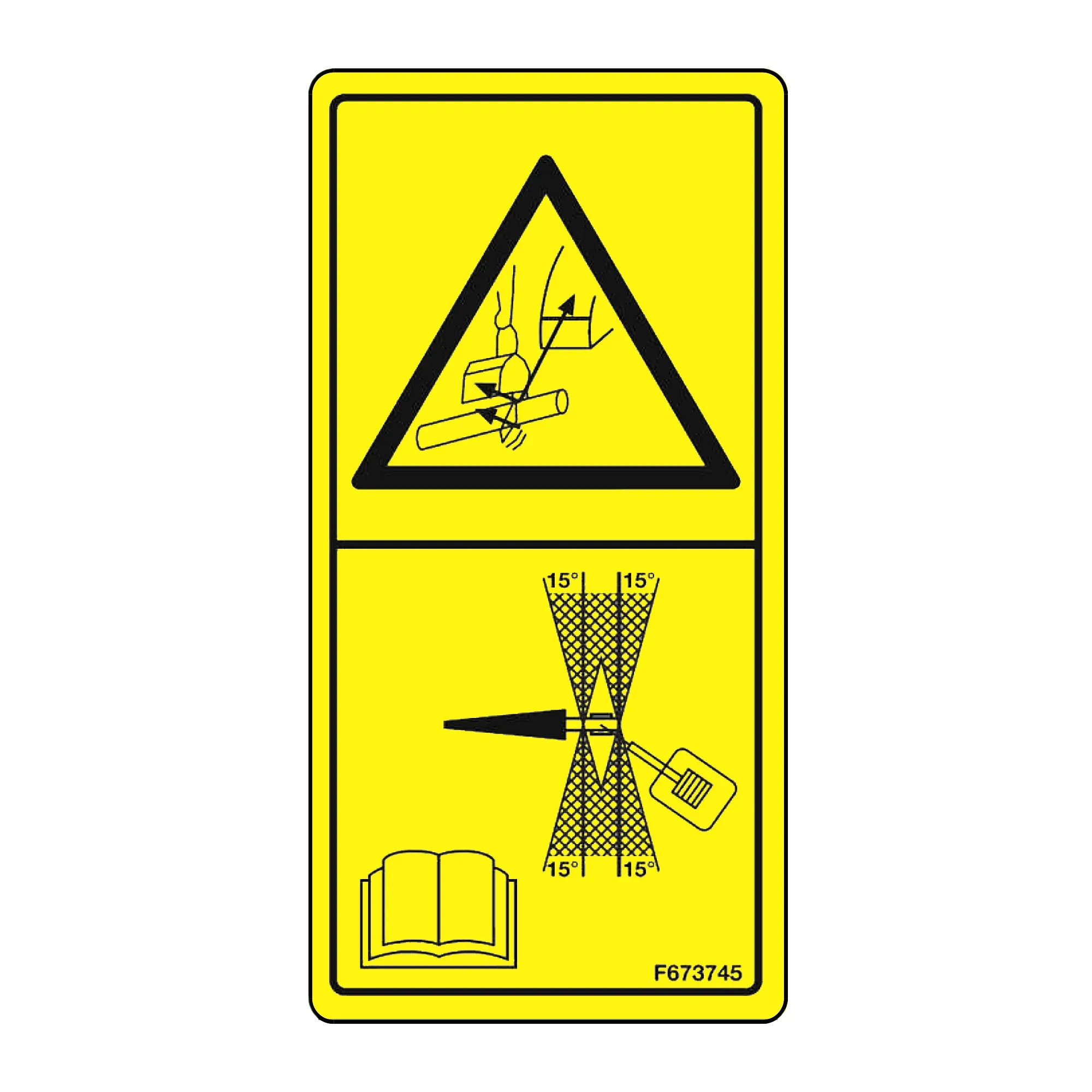 John Deere Label - F673745