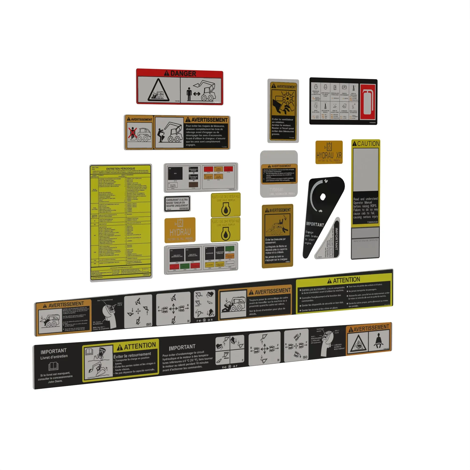LABEL KIT, FRENCH LABEL KIT