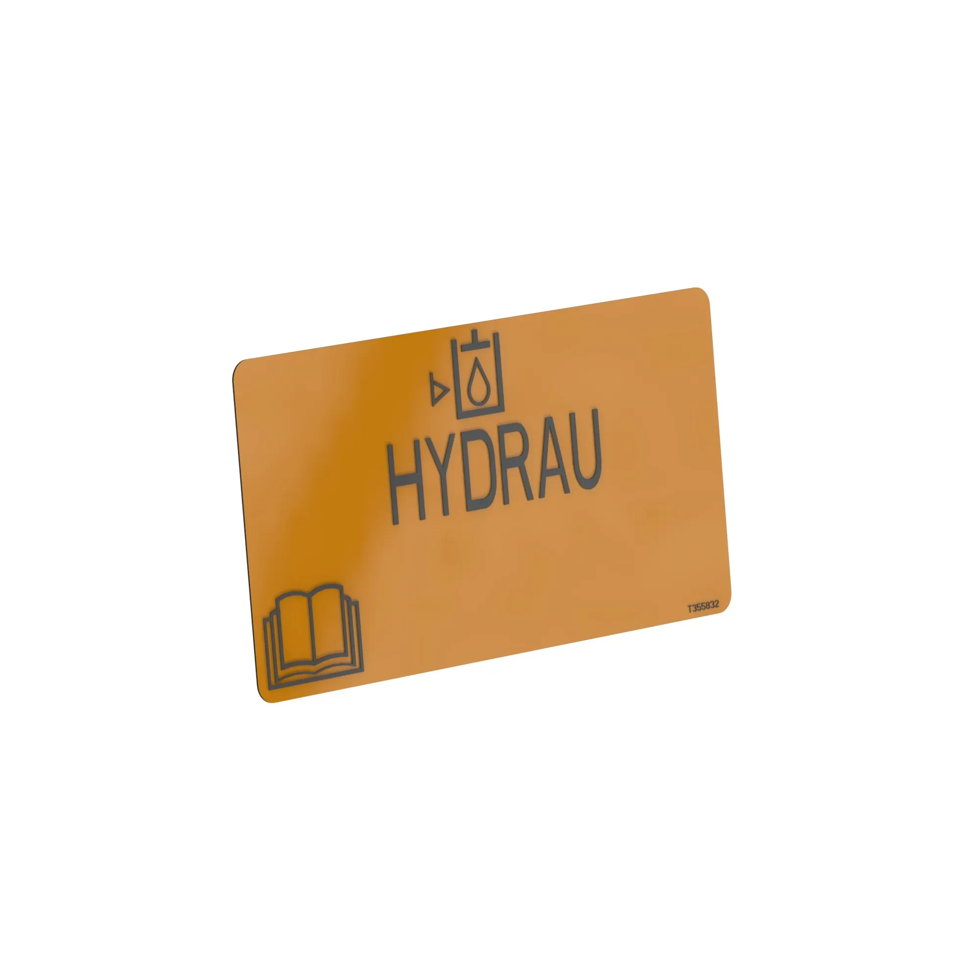 John Deere Hydrau™ Label, English - T355832