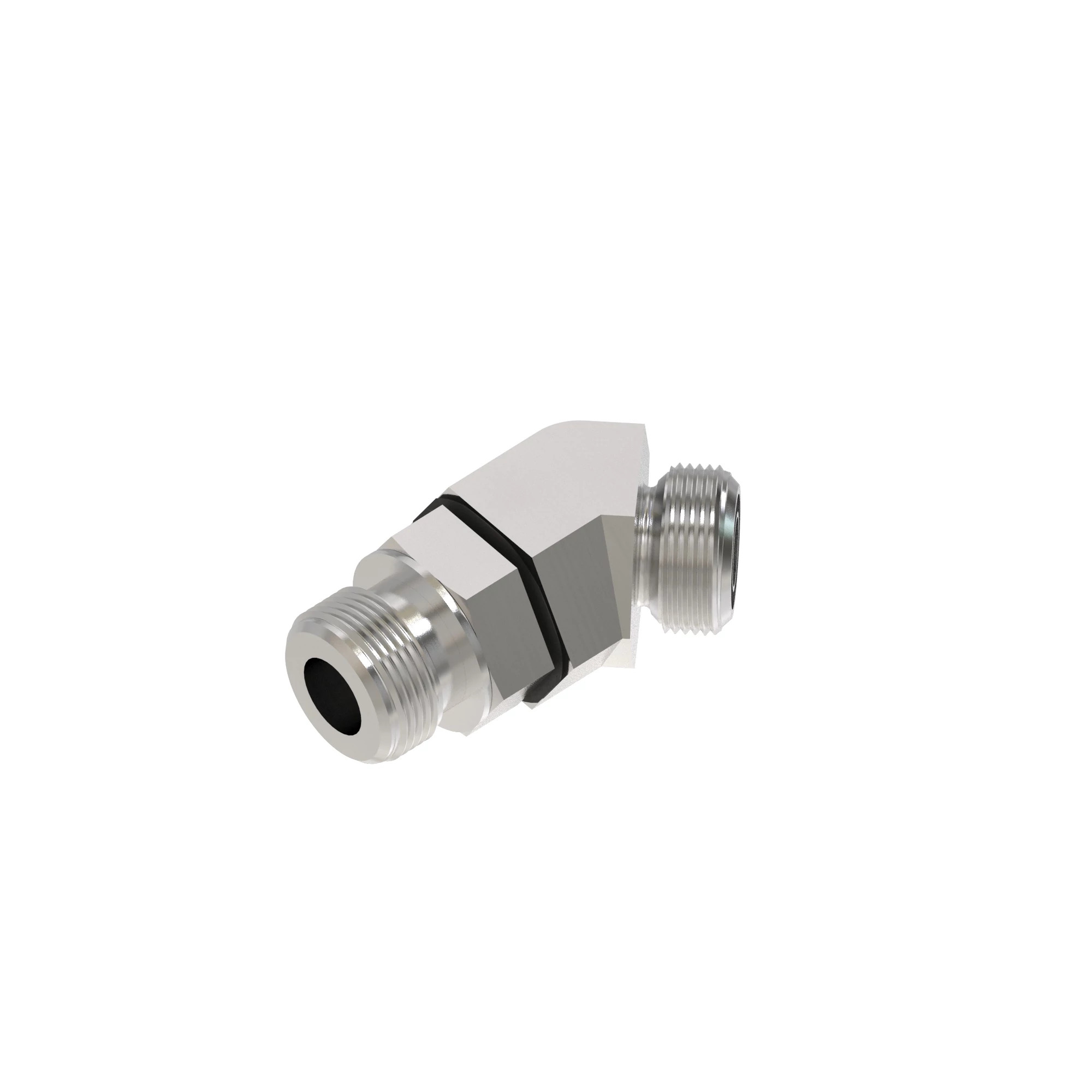 45 DEG ADJ STUD ELBOW (SDE45), ORFS