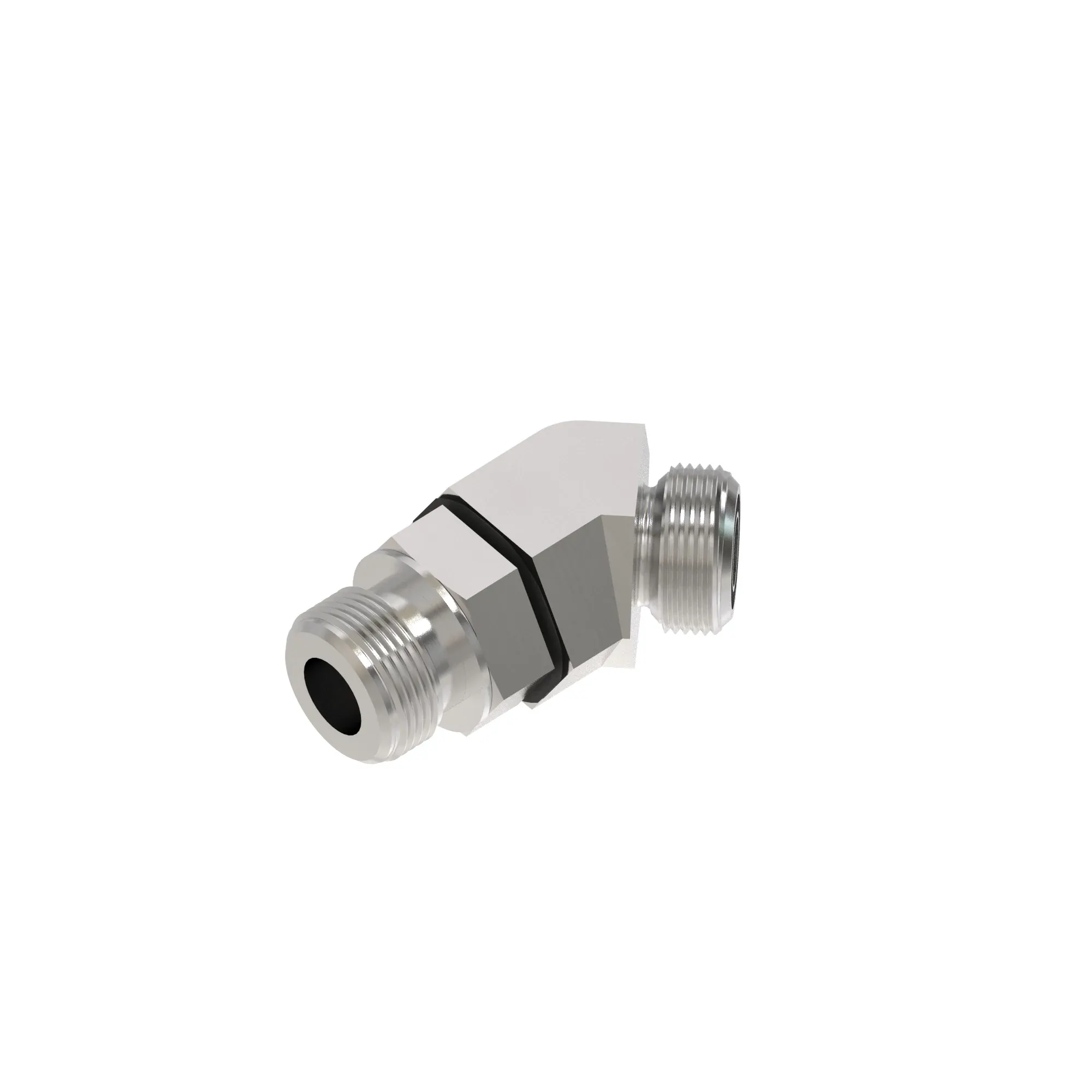 John Deere 45 Degree Adjustable Stud Elbow Fitting - 38H5252