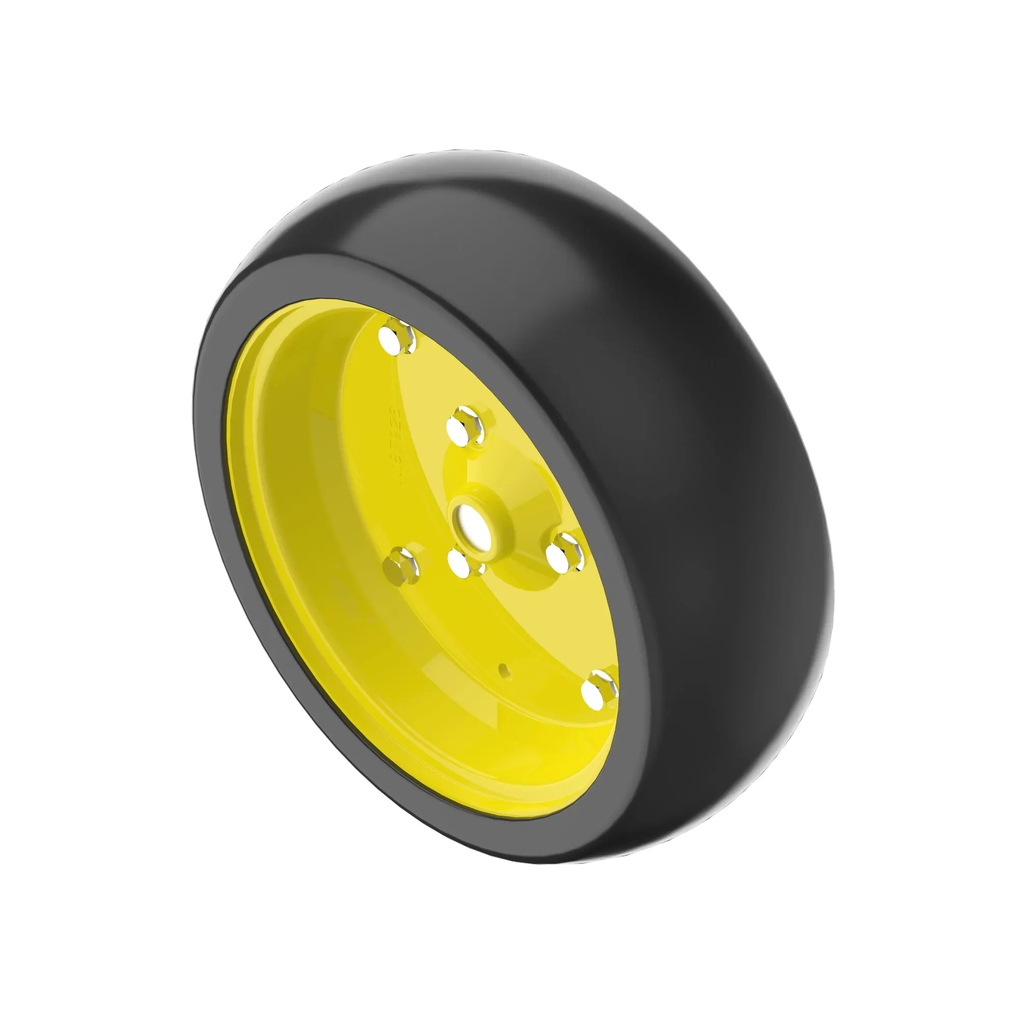 John Deere Anti Friction Rubber Tire Gauge Wheel, 12 X 4 - AN182942