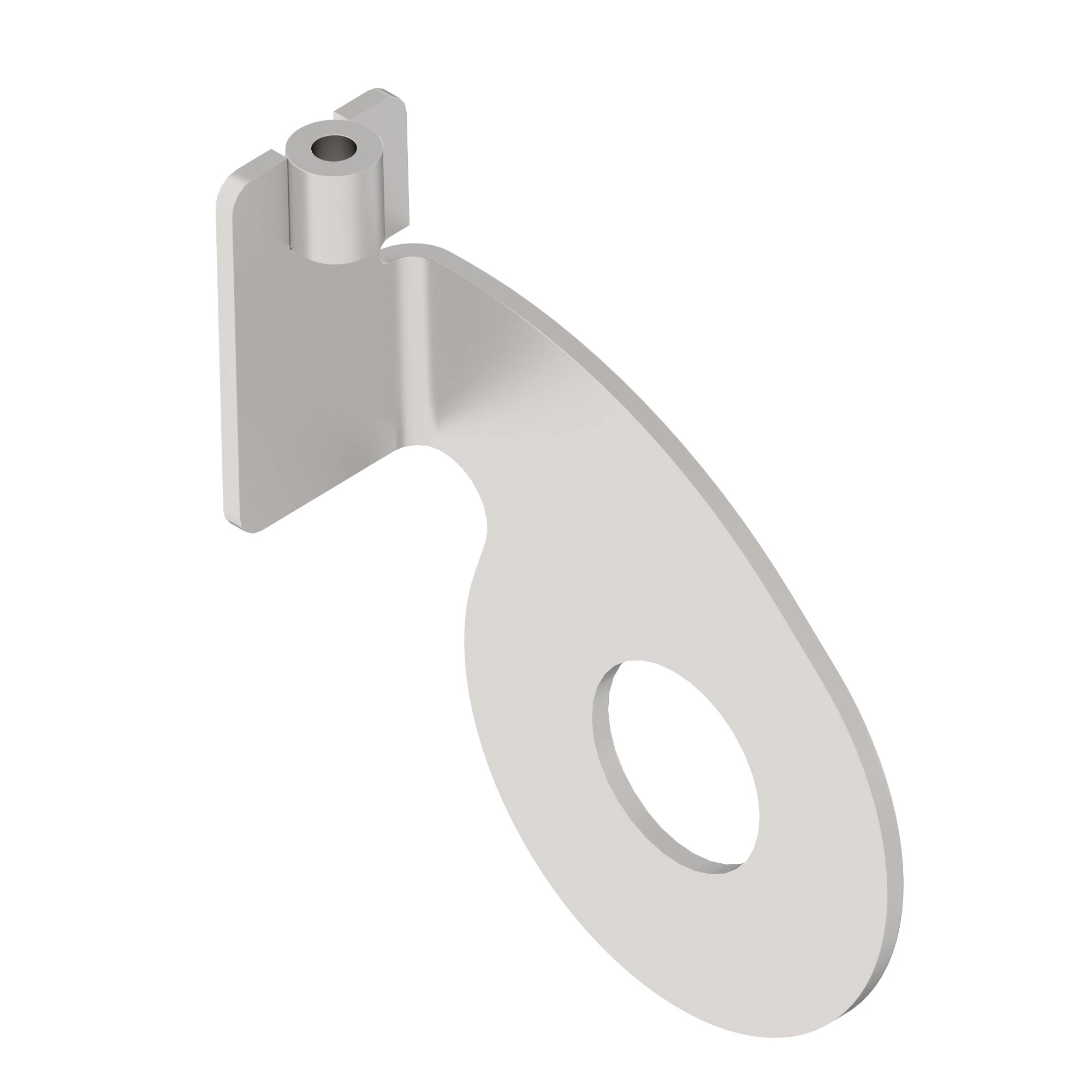 John Deere Boom Cylinder Guard Bracket, Left Side - AT344095