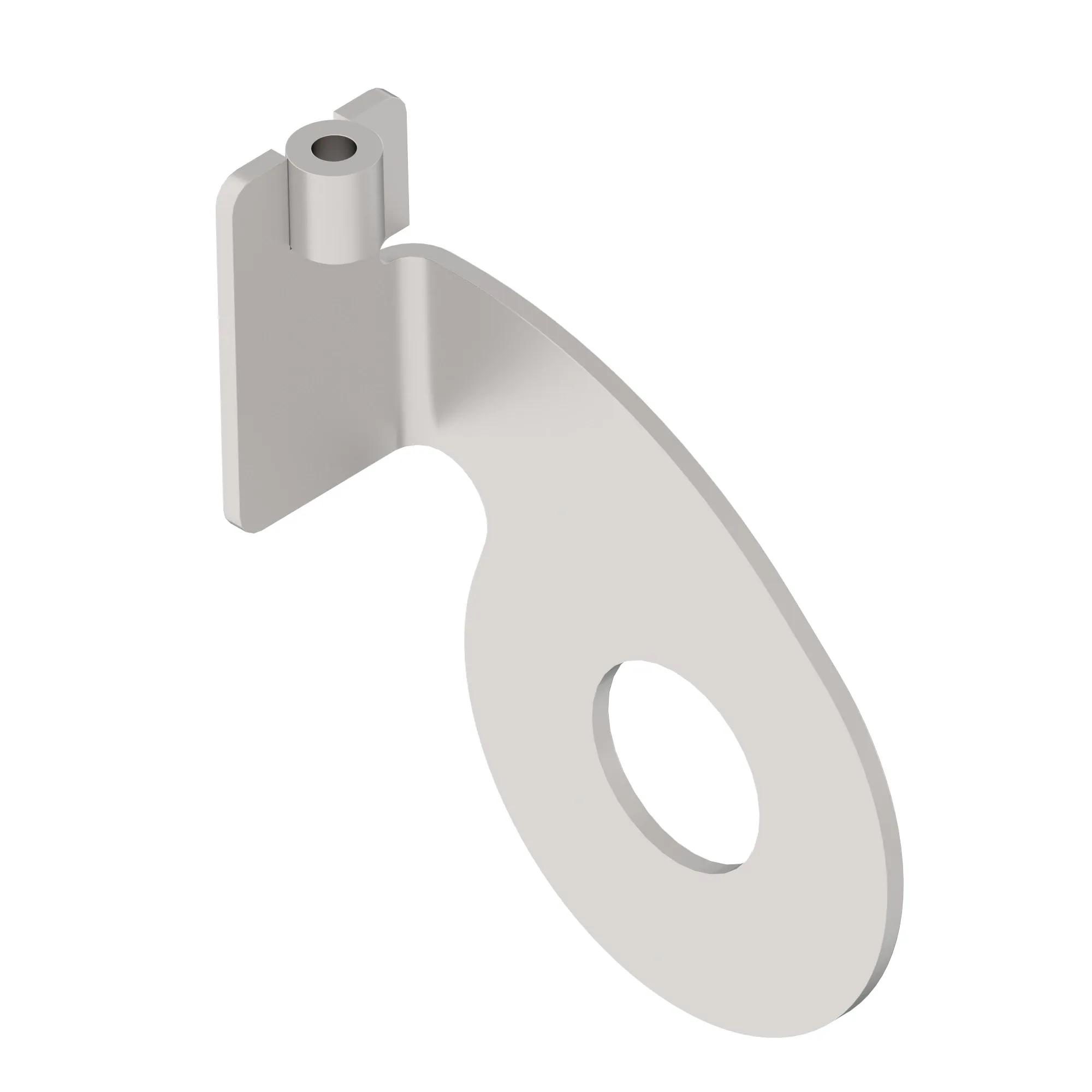 John Deere Boom Cylinder Guard Bracket, Left Side - AT344095