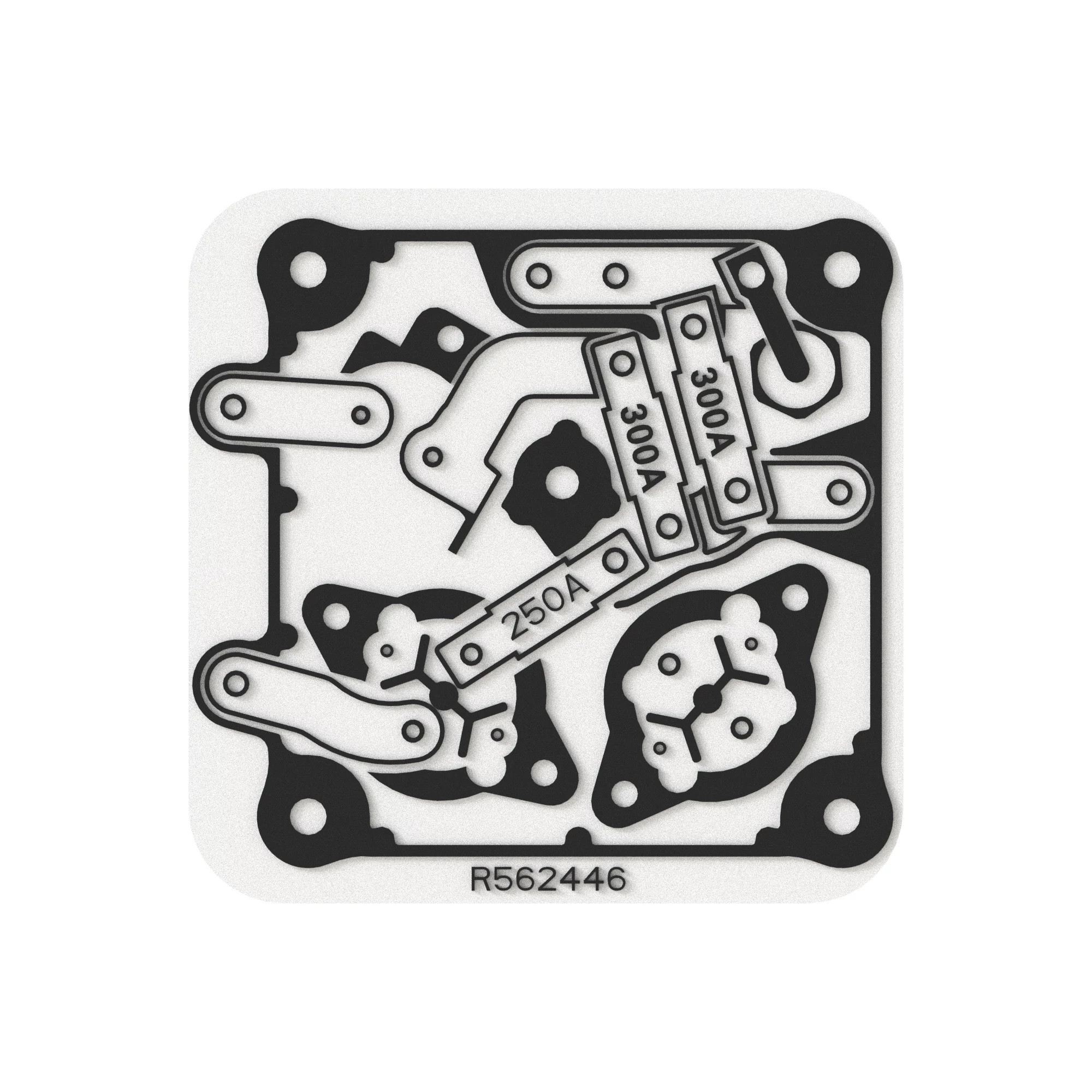 John Deere Hot Surface Label - R562446