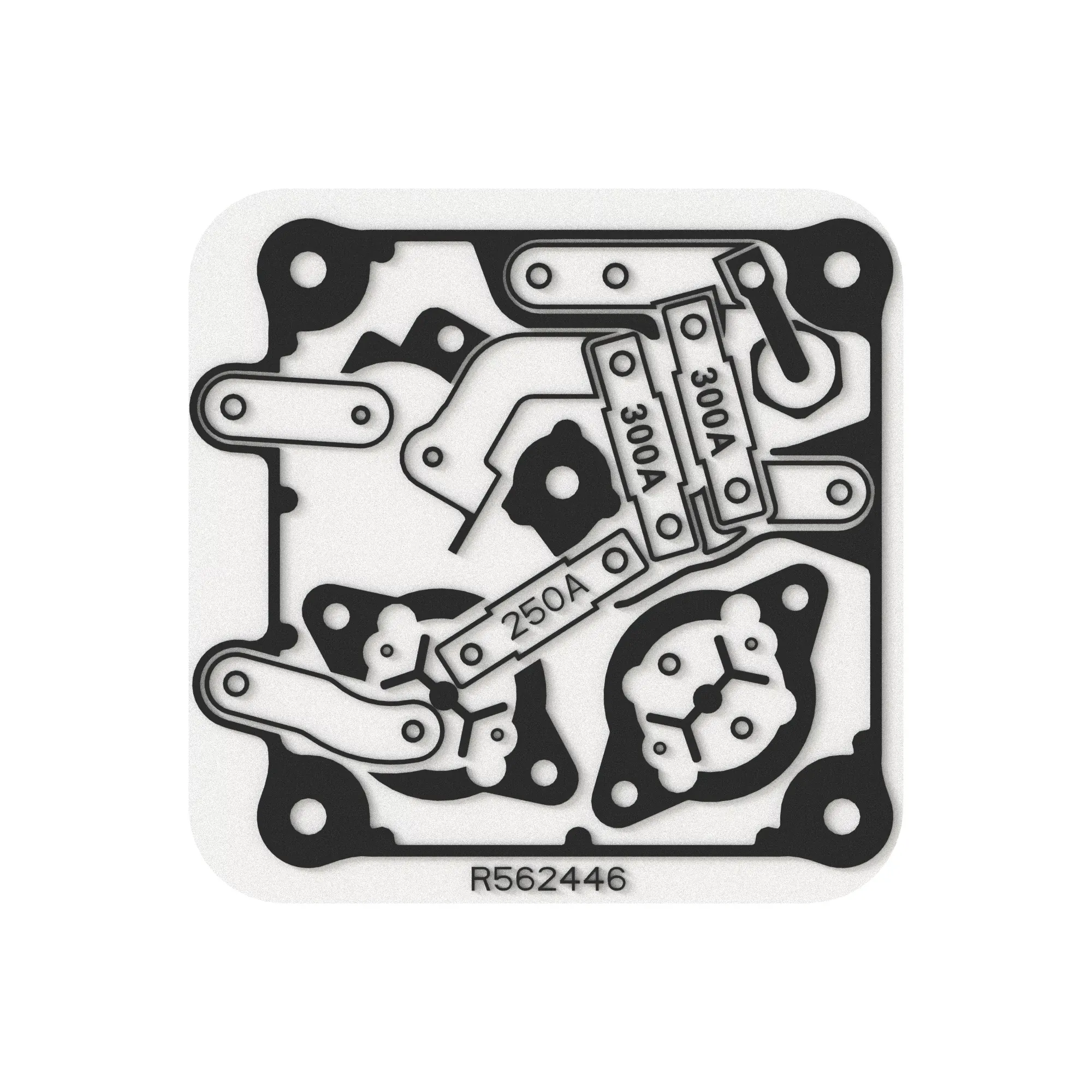 John Deere Hot Surface Label - R562446