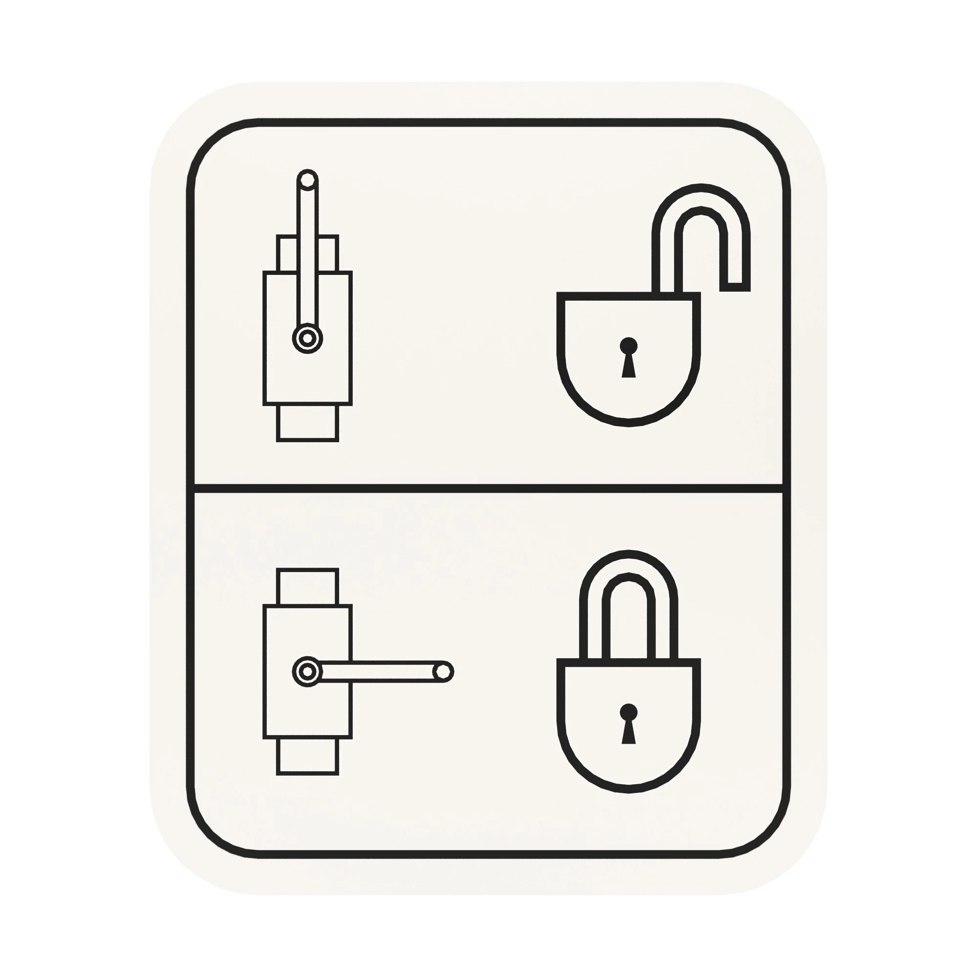 John Deere Valve Operation Label - FH304813