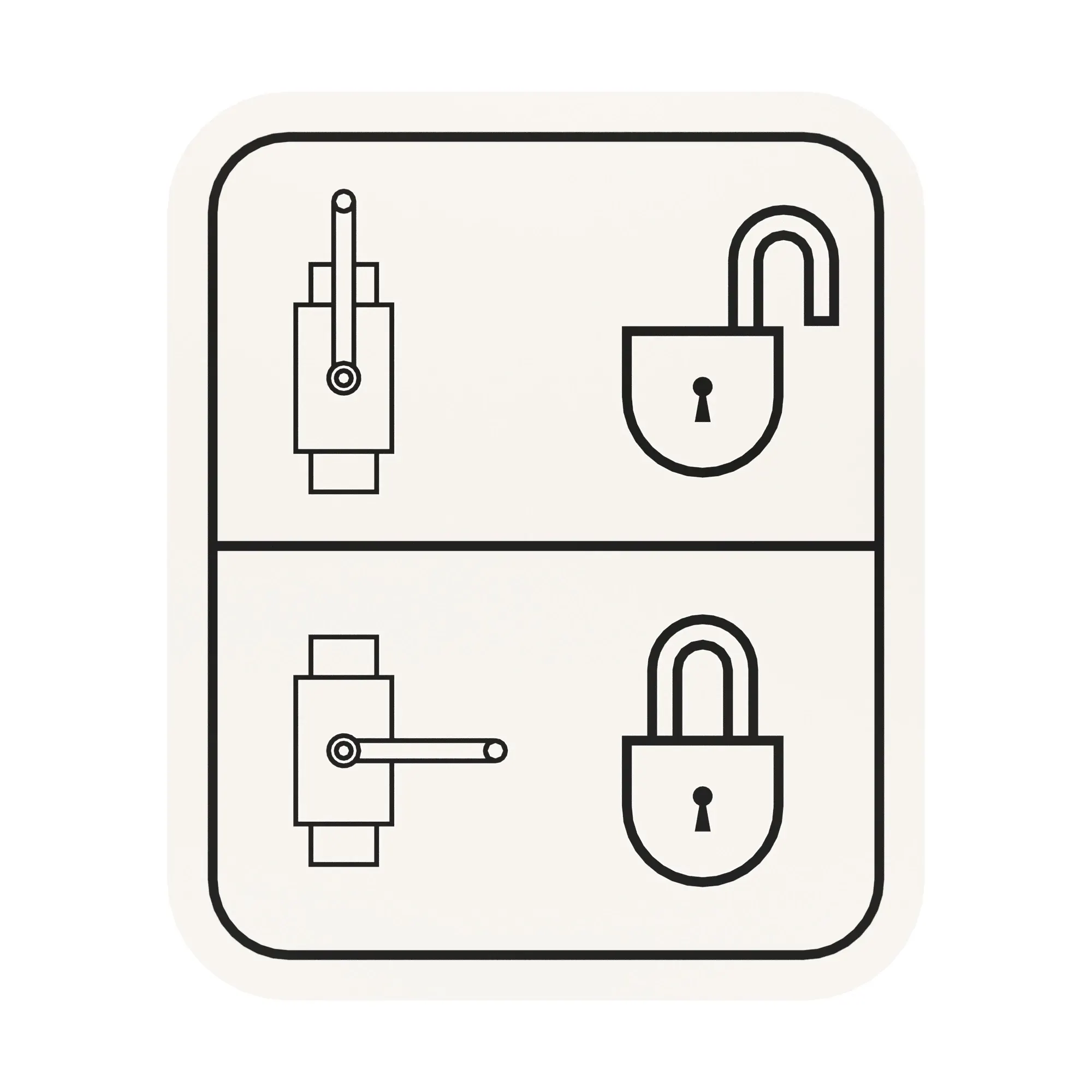 John Deere Valve Operation Label - FH304813