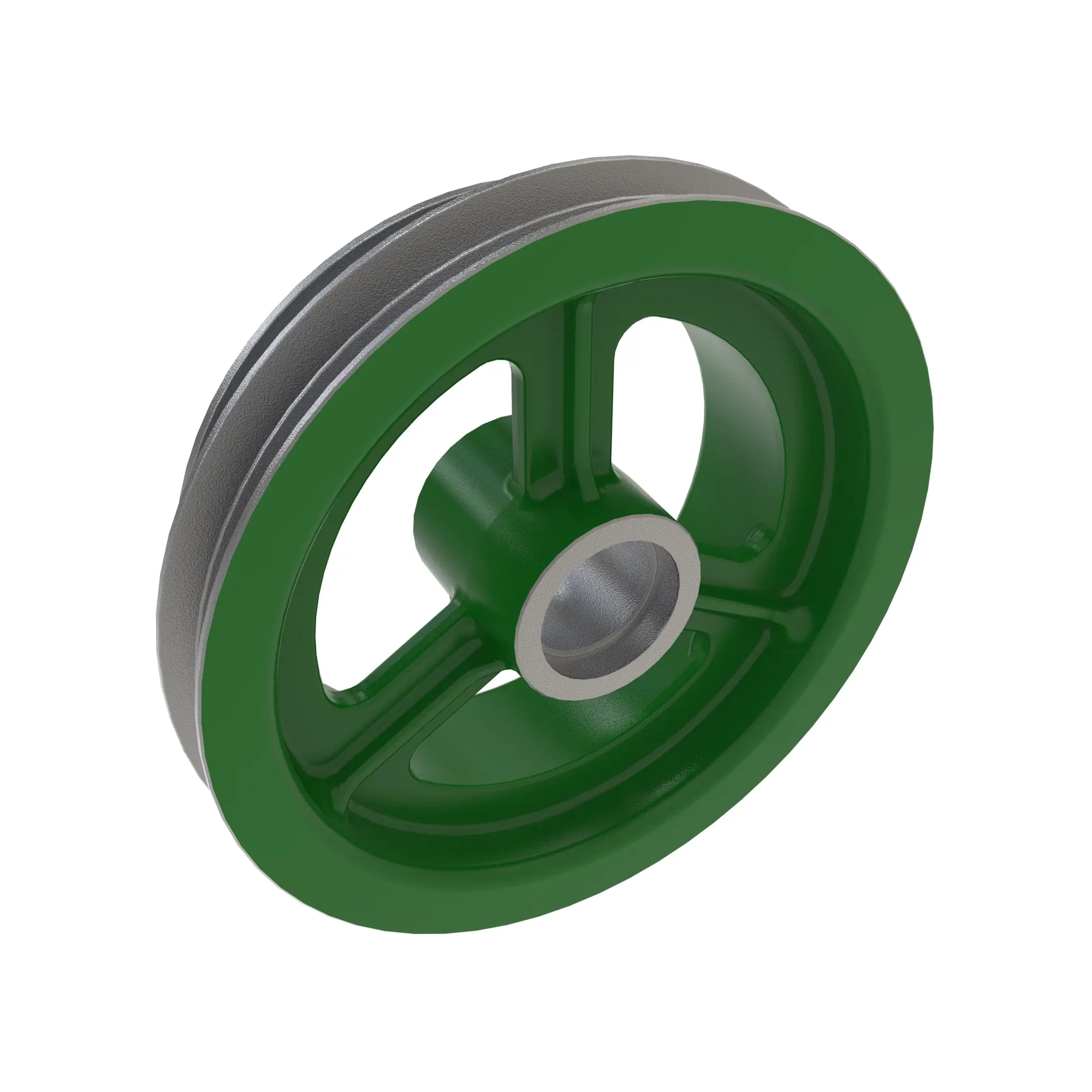 FRONT END PULLEY ON FAST SHAFT