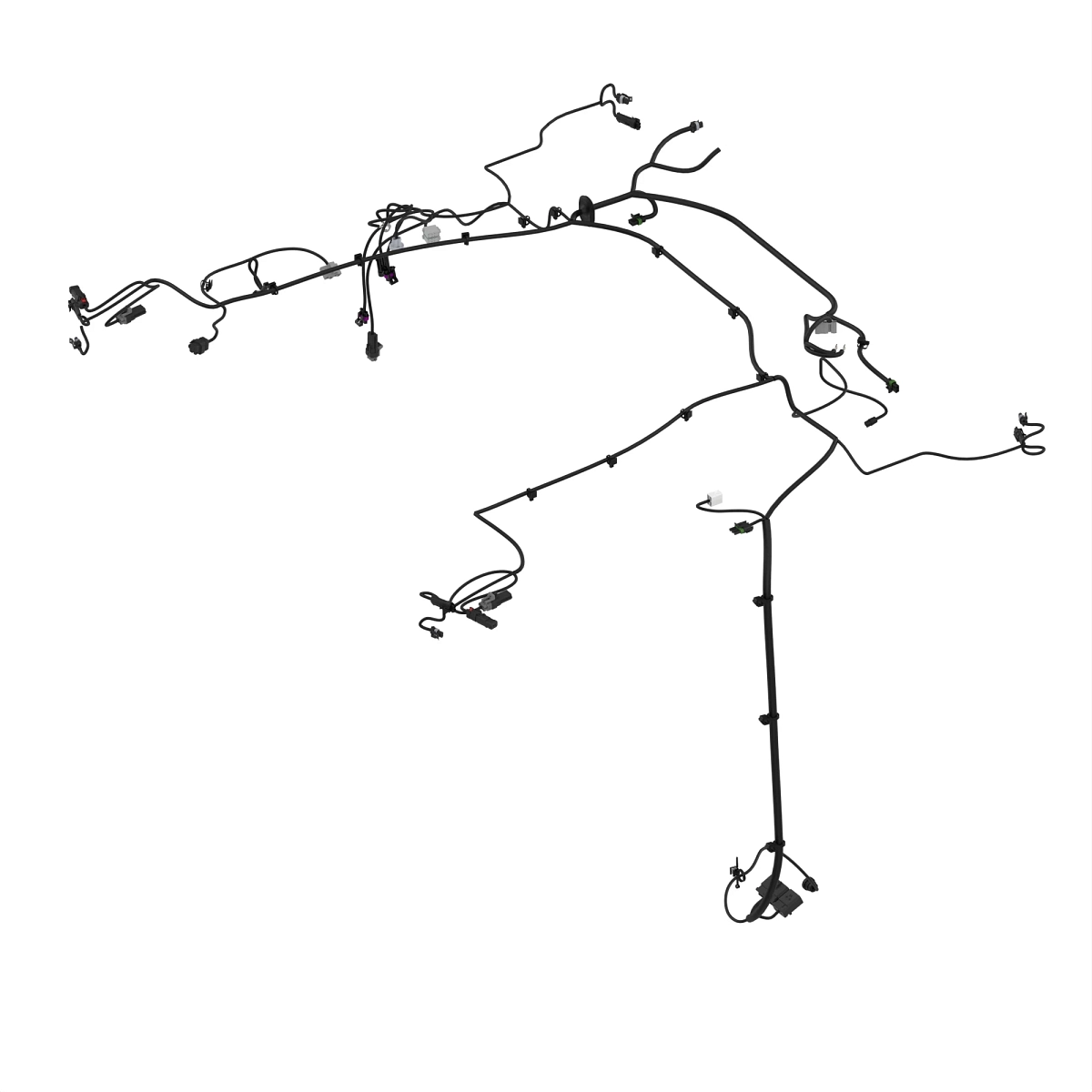 John Deere Roof Wiring Harness - TA18365