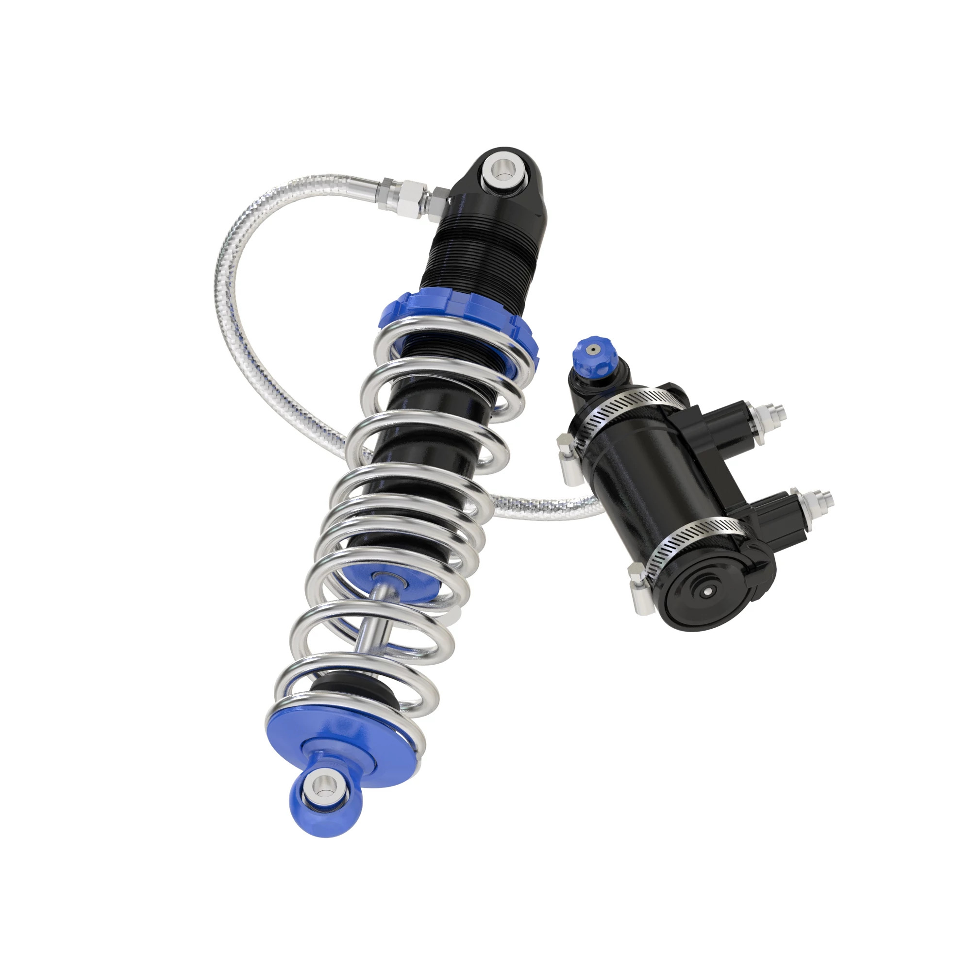 John Deere Front Shock Absorber, 401 mm Free Length, Right Side  - AM140233