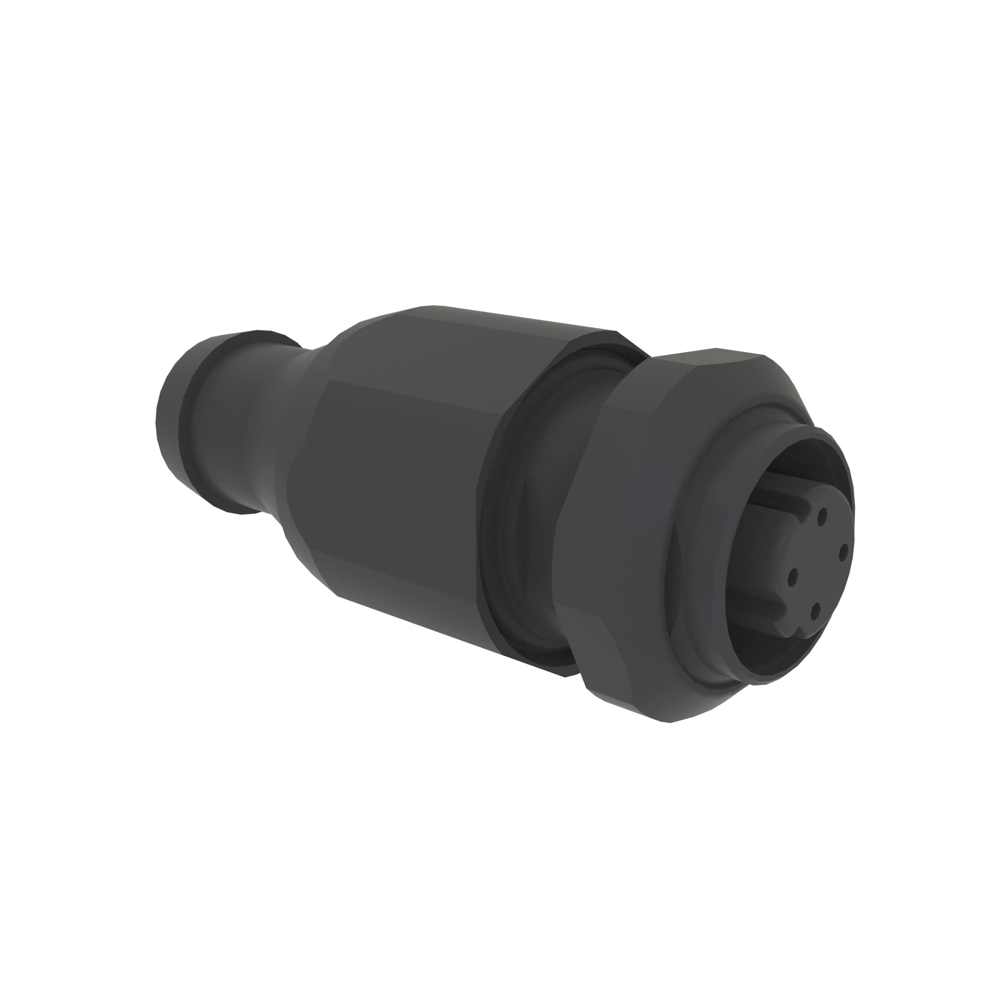CONN TURCK FKSDED 4W FS BLK PLSTC