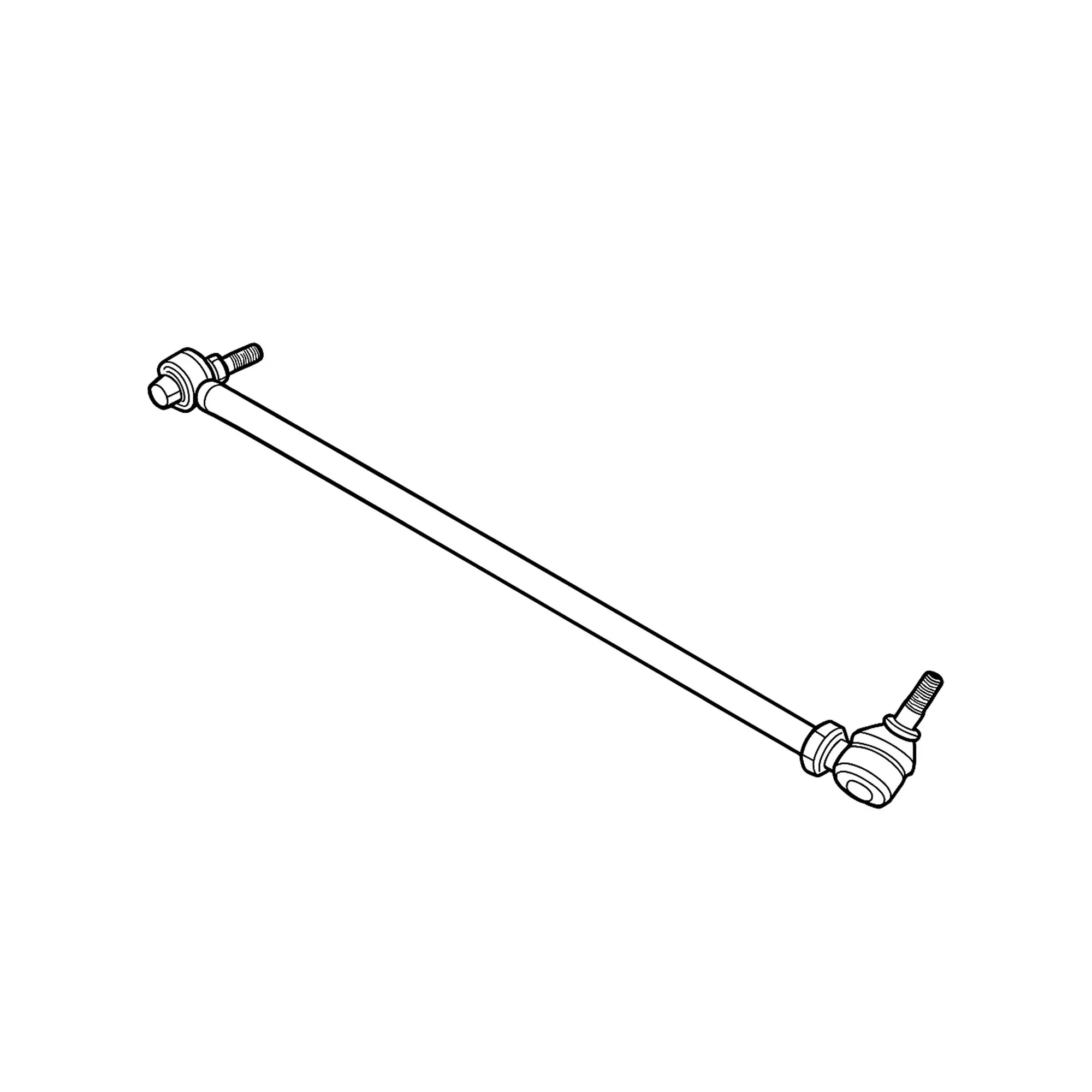 John Deere Power Steering Tie Rod Assembly - LVA14950
