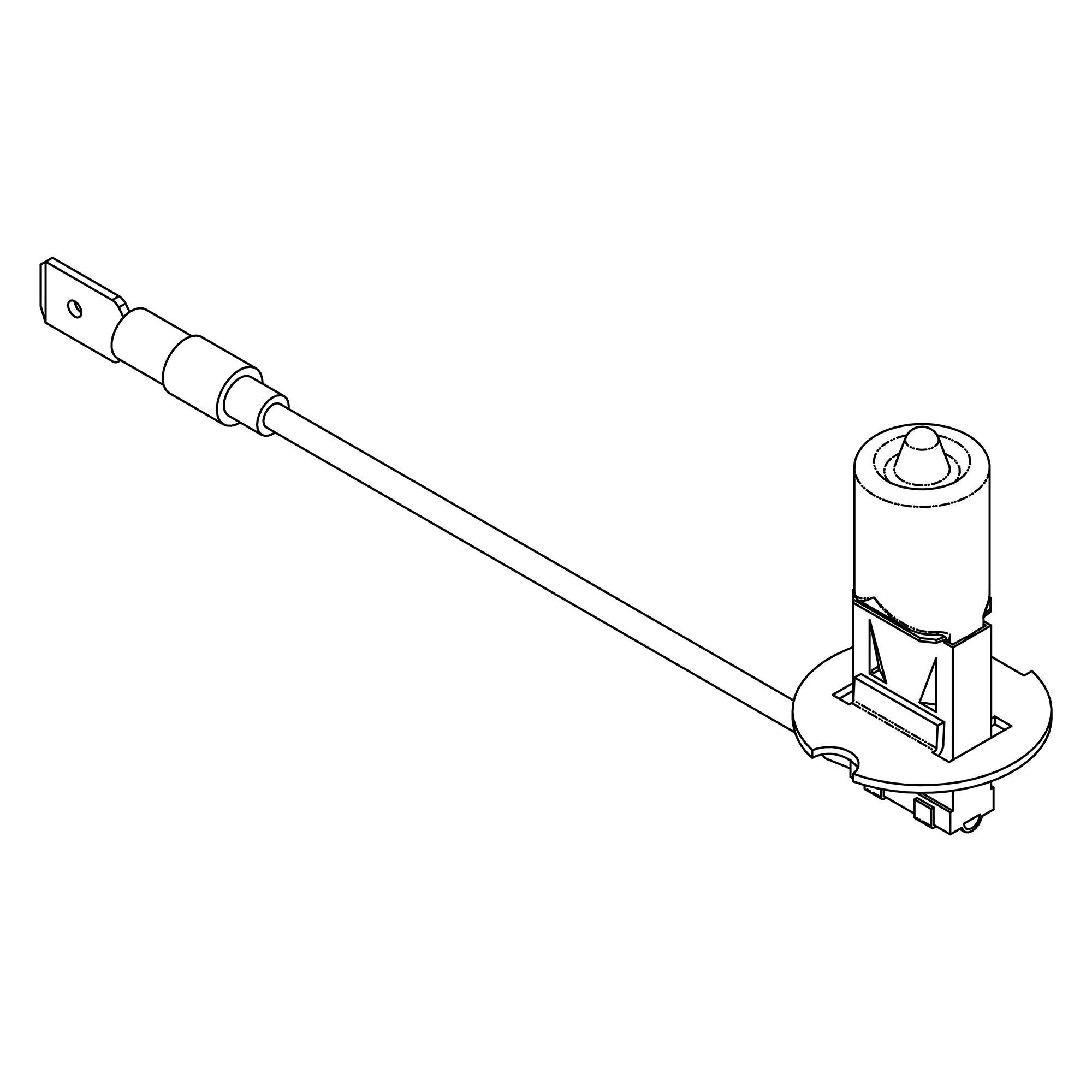 John Deere H3 Halogen Bulb, 12 Volts, 25 Watts - AT370983