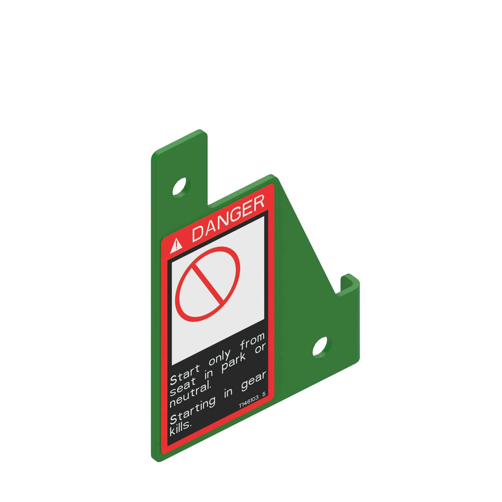 John Deere Bracket Kit, Steering Hydraulic Lines - LVA22370