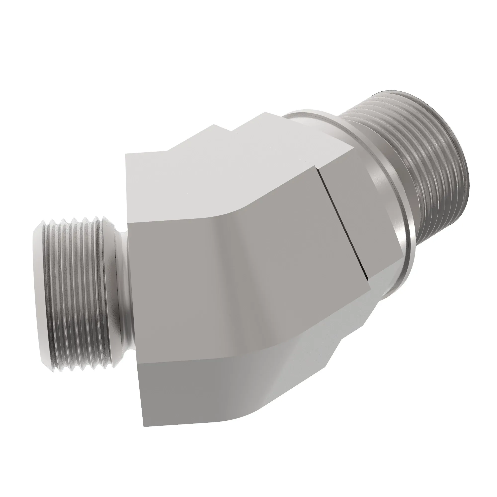 45 DEG ADJ STUD ELBOW (SDE45), ORFS