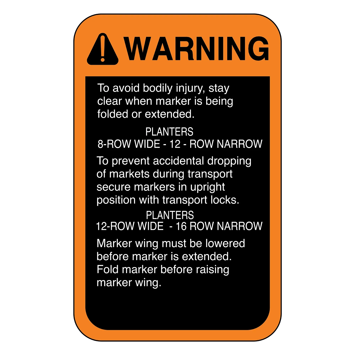 Sign, Warning