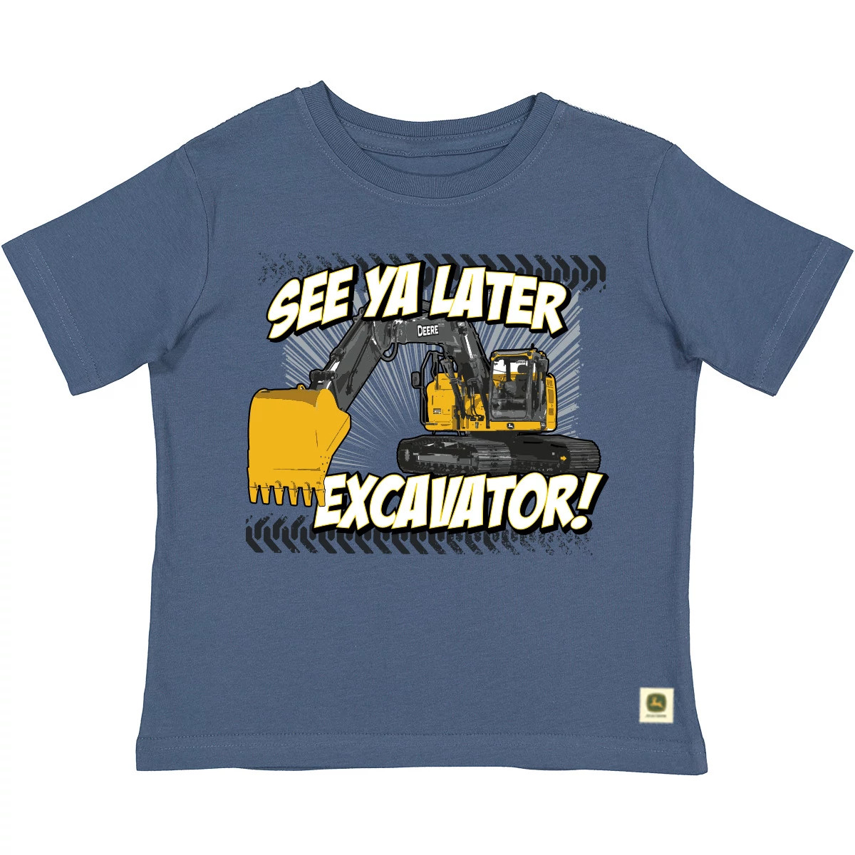 Do Good Today - Toddler See Ya Later Excavator T-Shirt