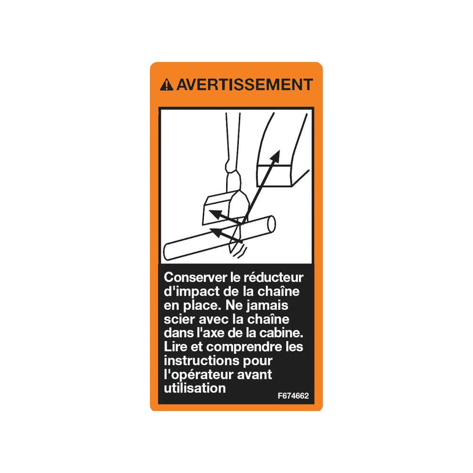 John Deere Label - F674662