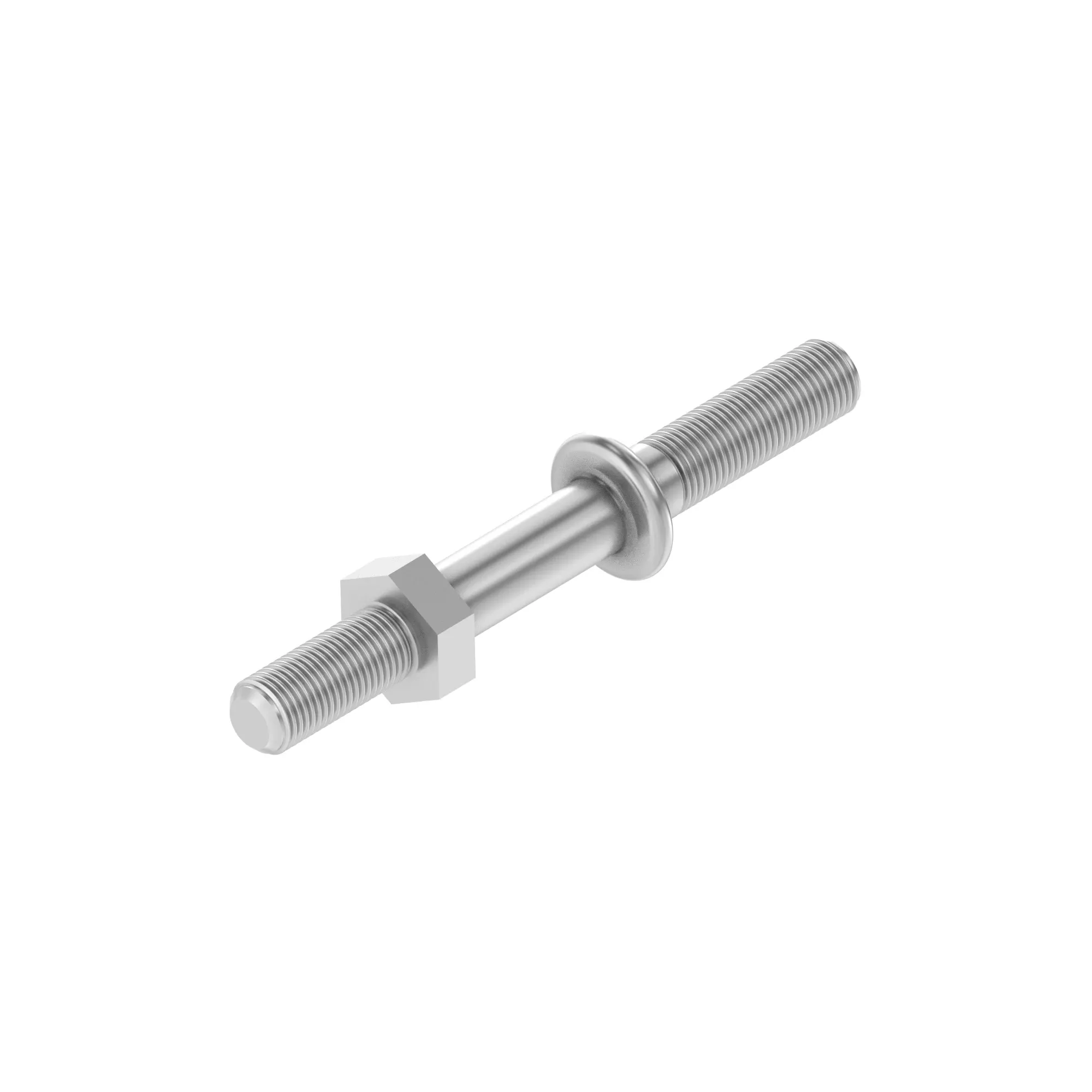 STUD, DOUBLE ENDED HEX