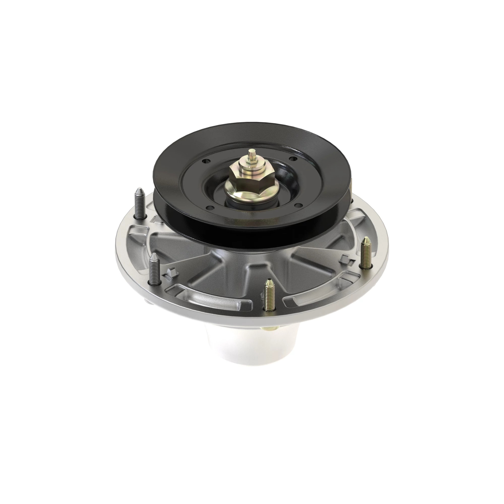 COMMERCIAL SPINDLE ASSY  W/ SHEAVE, ALUMINUM HOUSING