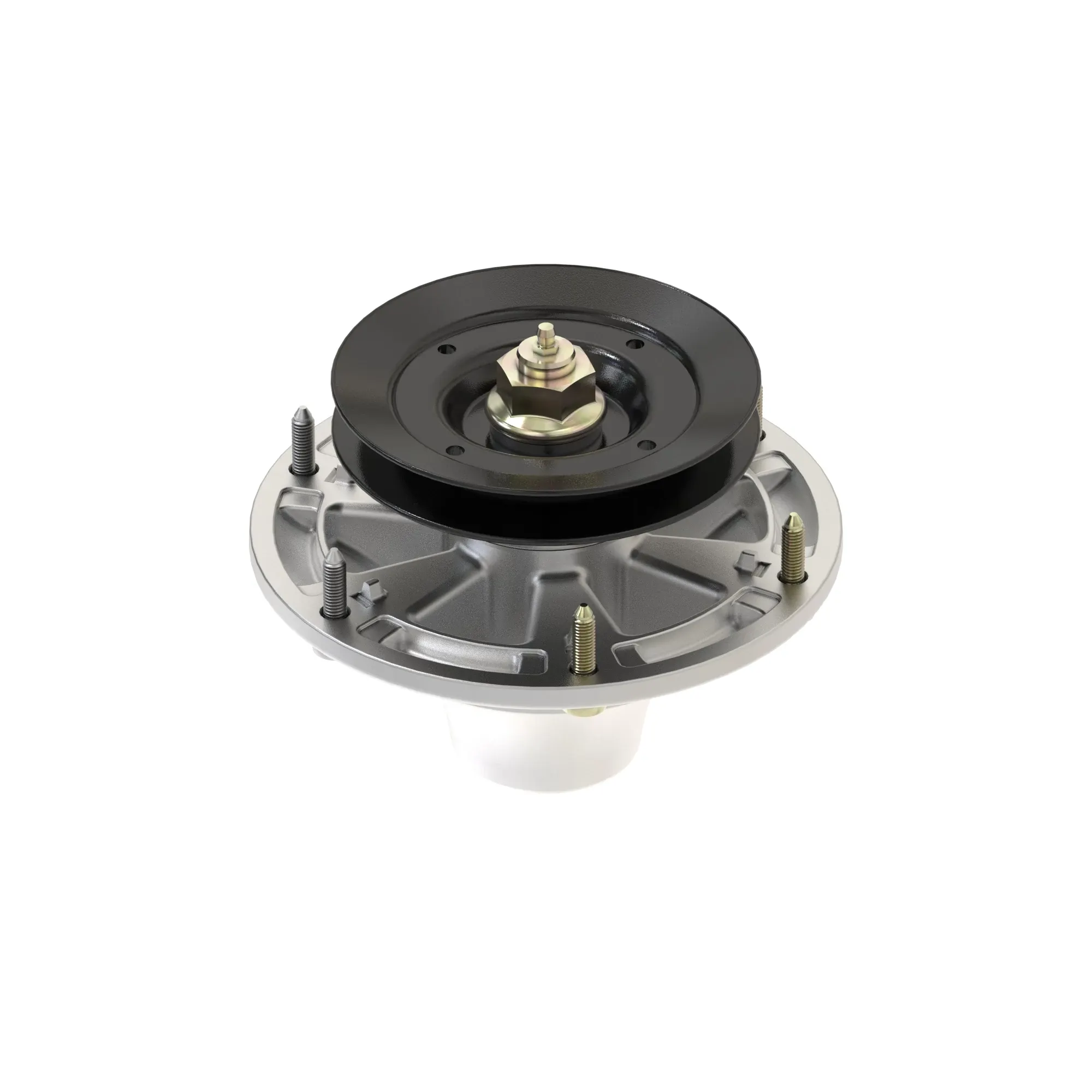 COMMERCIAL SPINDLE ASSY  W/ SHEAVE, ALUMINUM HOUSING