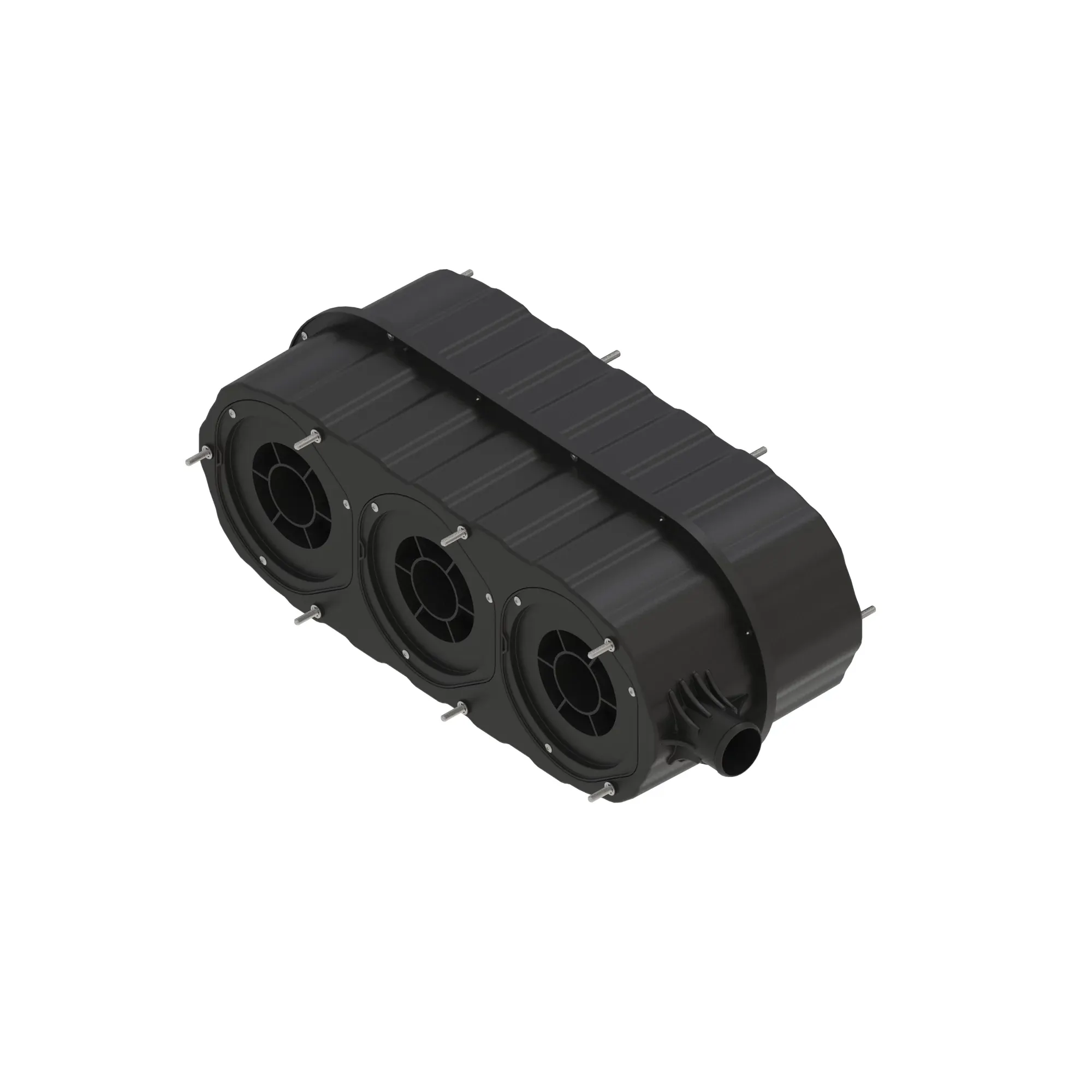 John Deere 3-Tube Air Pre-Cleaner Assembly - AXE10626