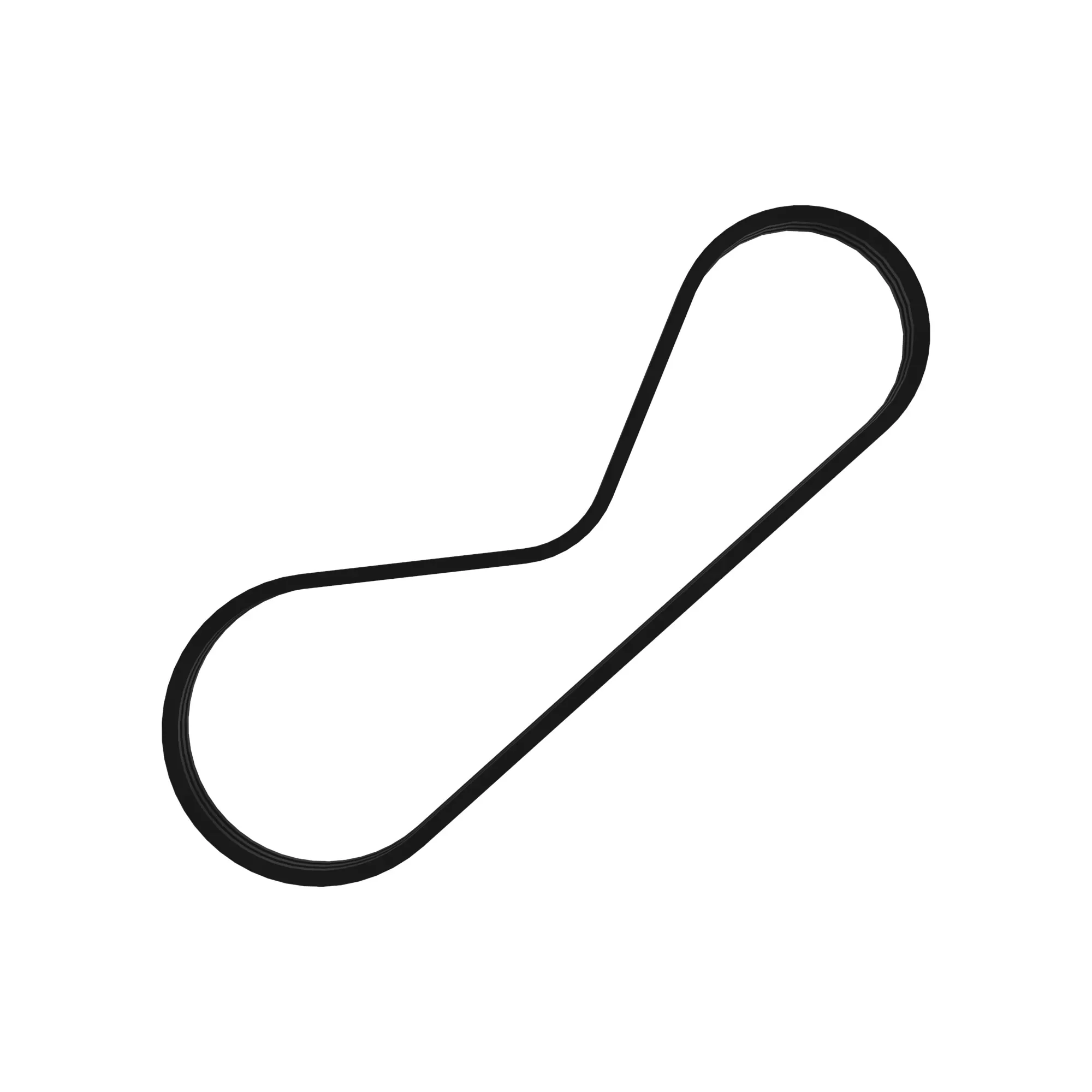 John Deere Feed Beater Drive V-Belt, Effective Length 2110 mm (83.1 inch) - HXE95511