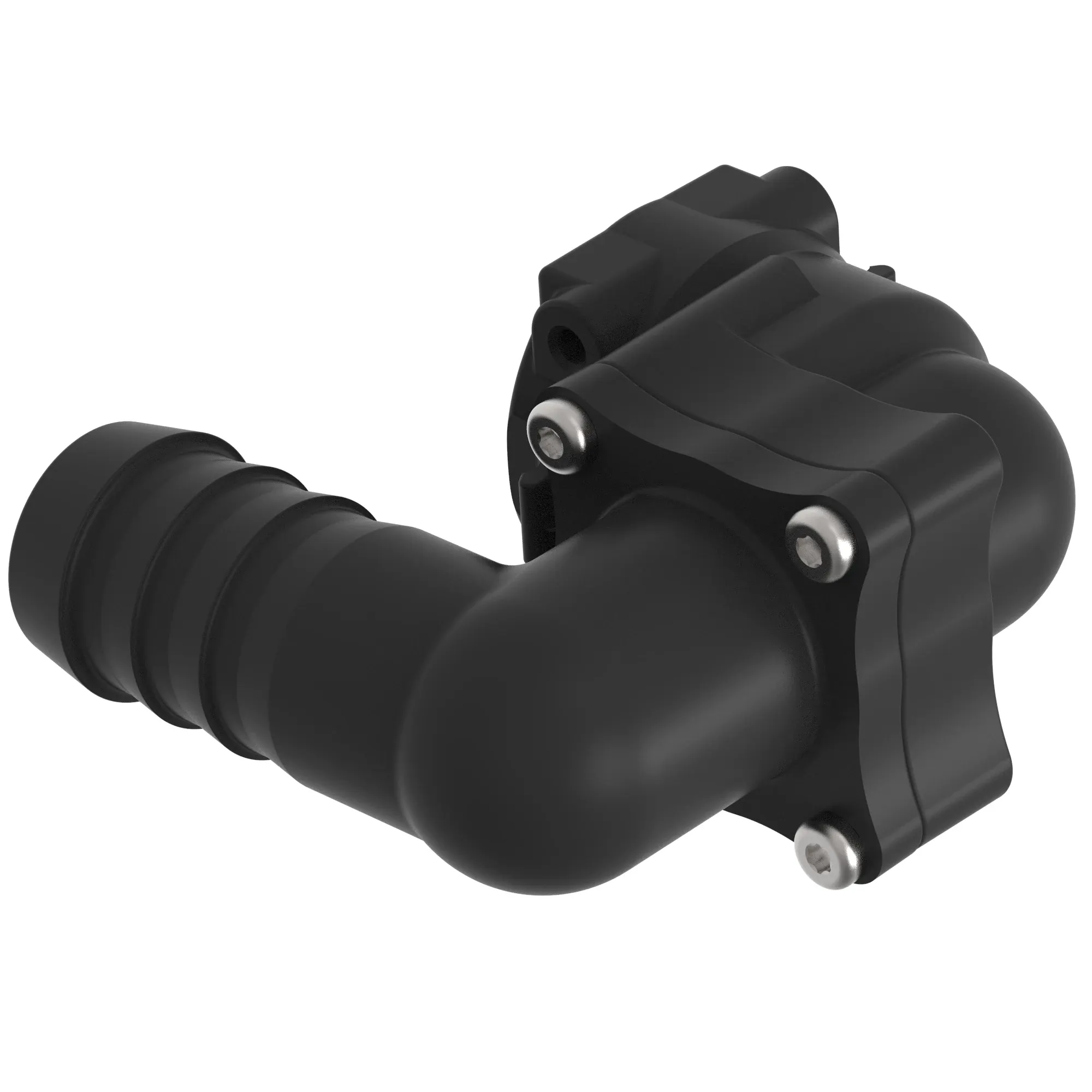 180 DEG ASM, 20QC X HOSE BARB