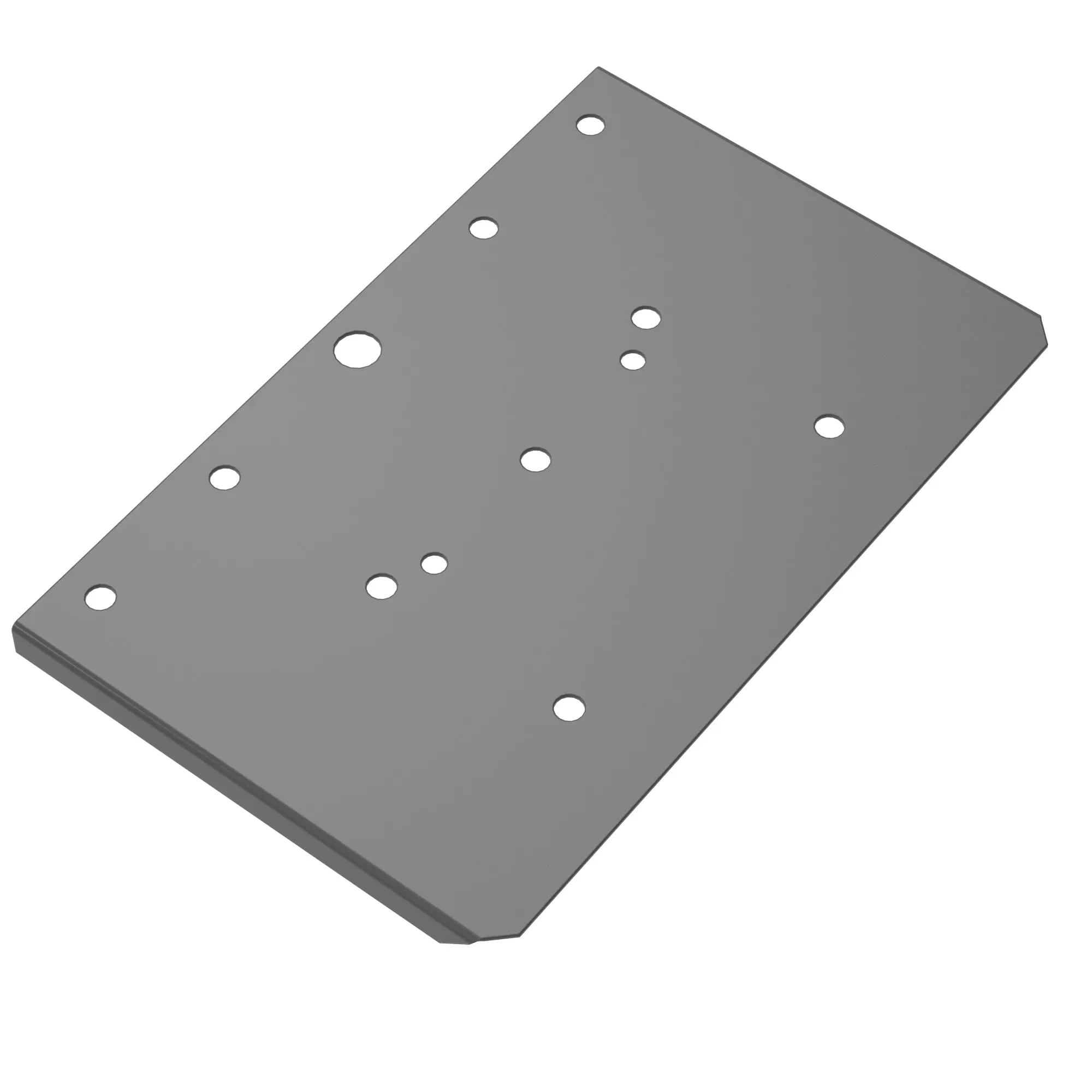 John Deere Rear Light Plate, Right/Left Side - F701950