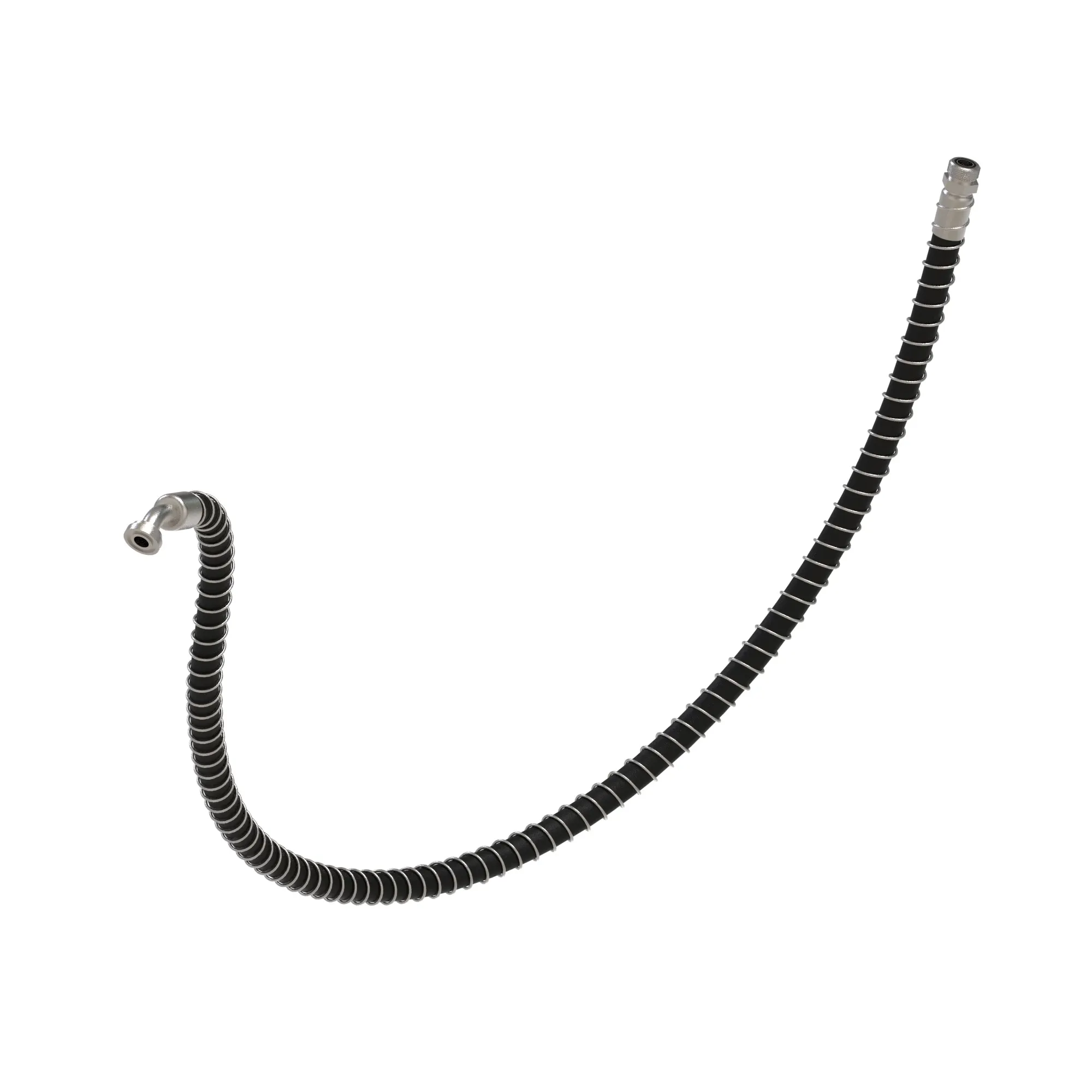 John Deere Blade Pitch Cylinder Head Hydraulic Hose - AT535340