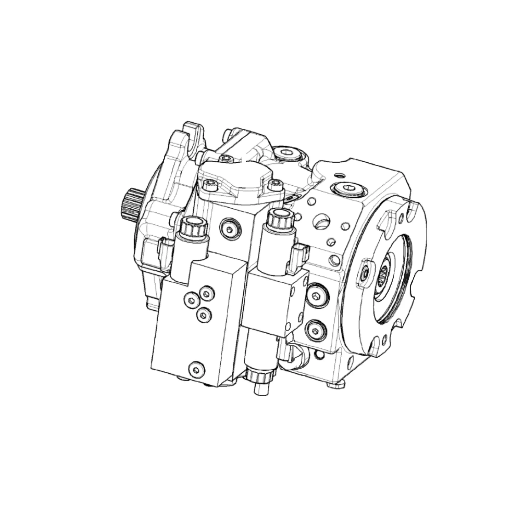 John Deere Hydrostatic Pump - LW11161506